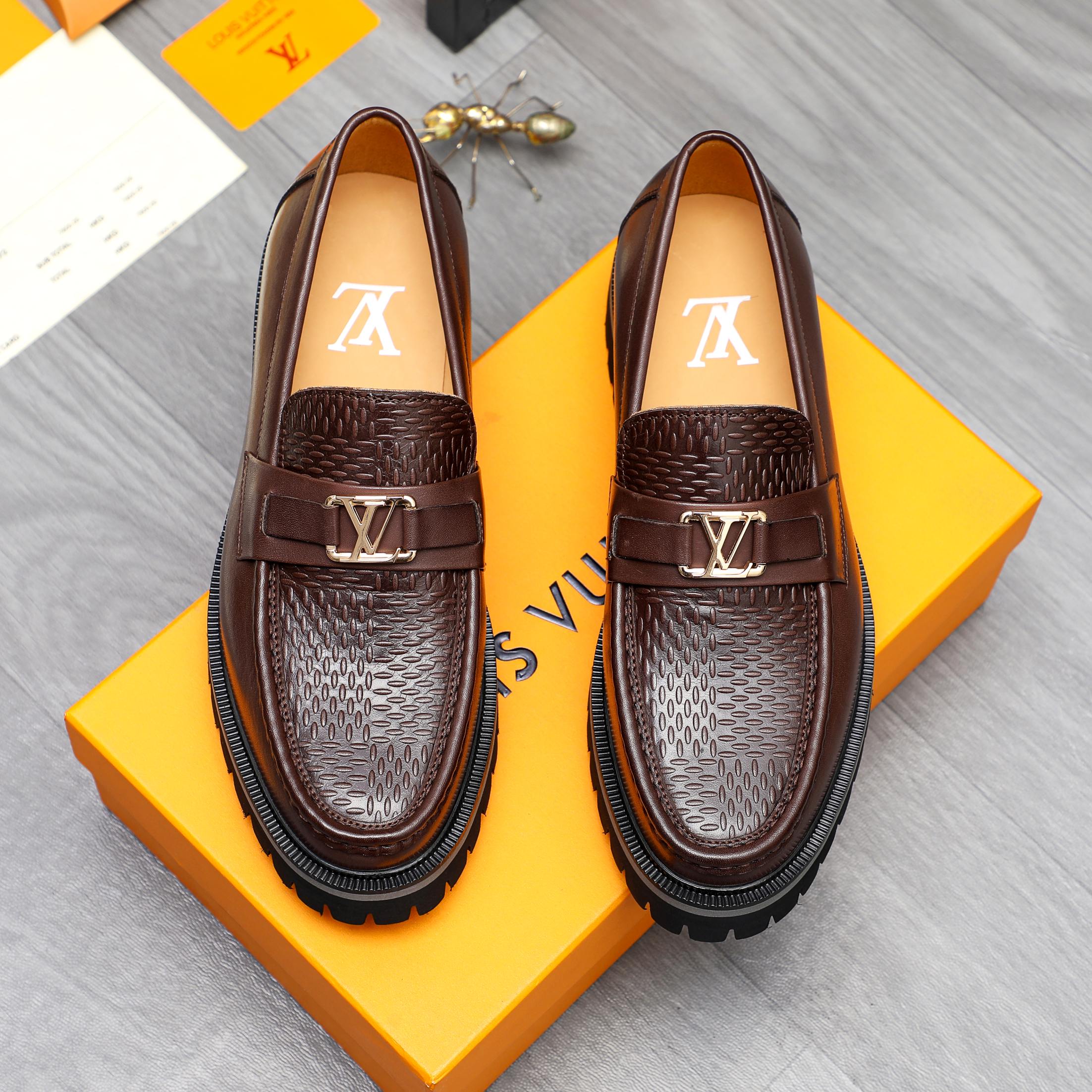 LuxluxHouse Best Quality Louis Vuitton Dress Shoes