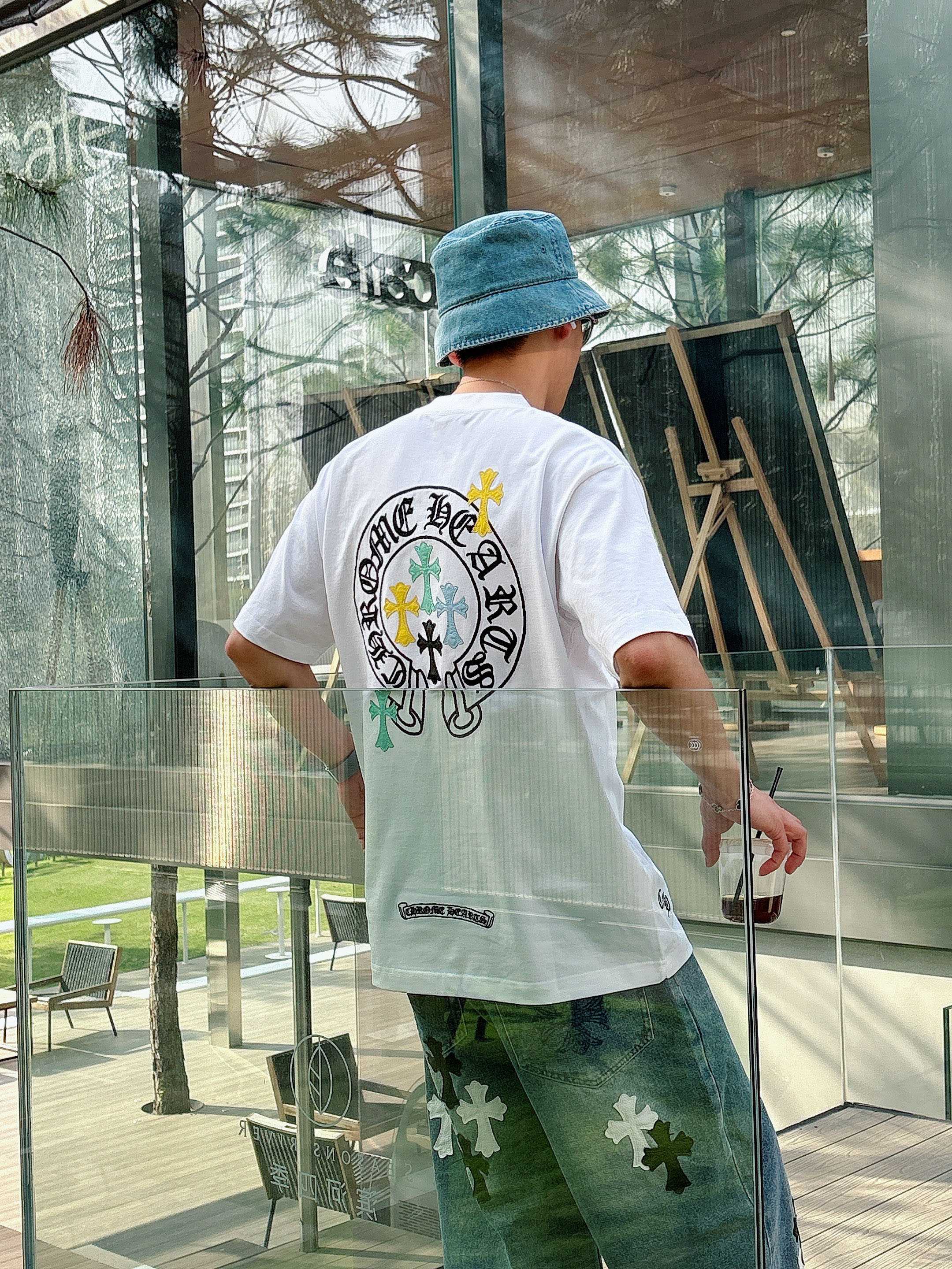 LuxluxHouse Best Quality Clothes Chrome Hearts T-shirt