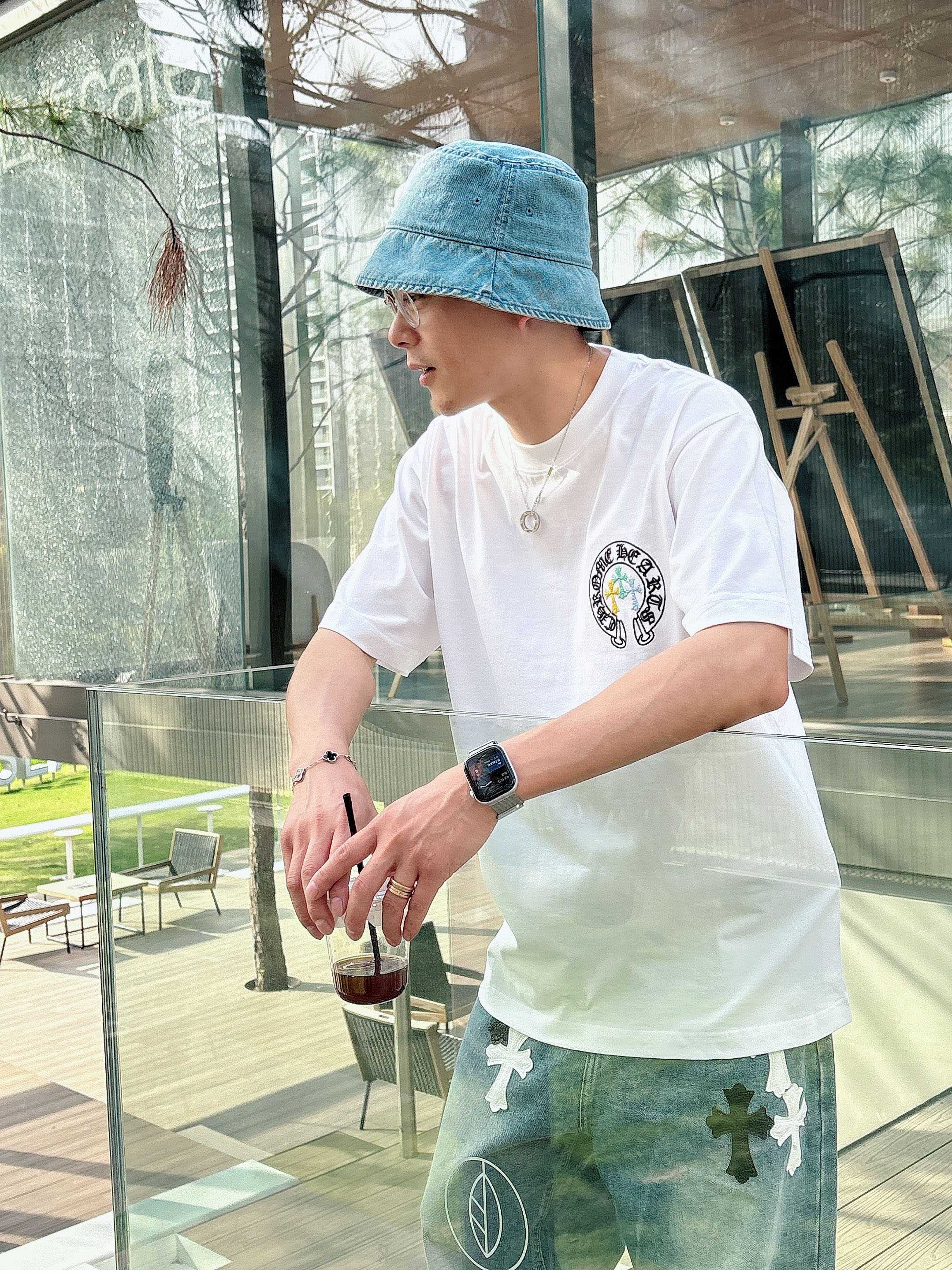 LuxluxHouse Best Quality Clothes Chrome Hearts T-shirt