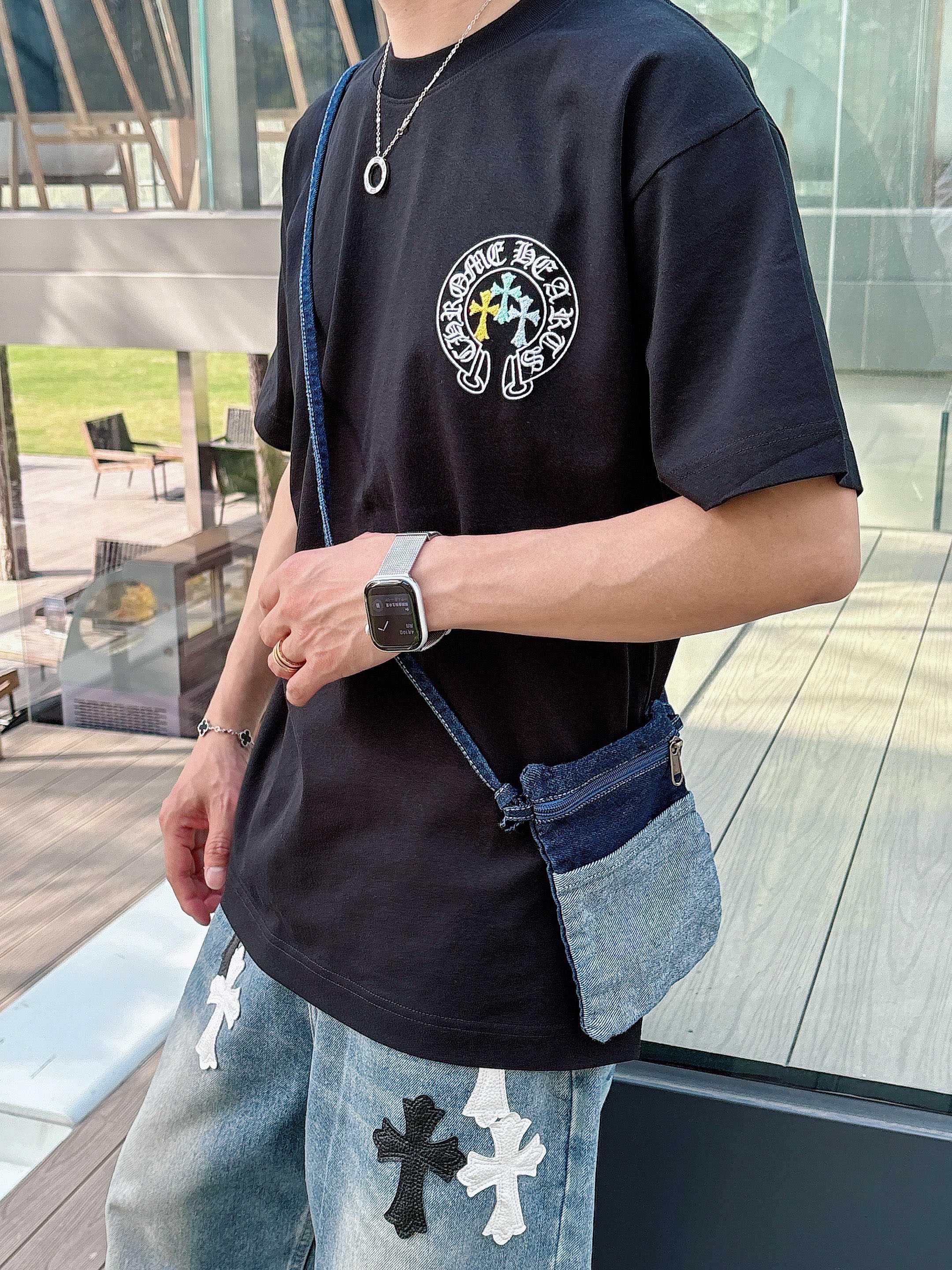 LuxluxHouse Best Quality Clothes Chrome Hearts T-shirt