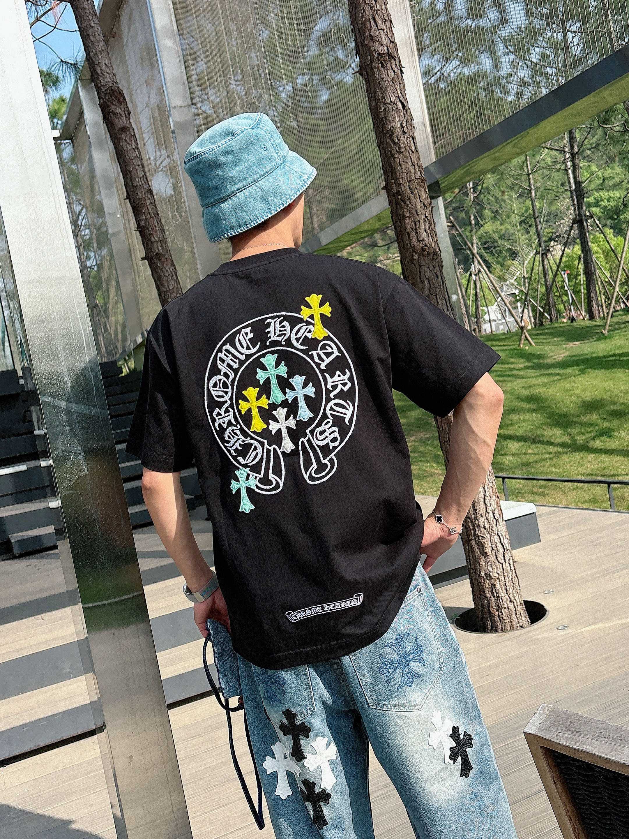 LuxluxHouse Best Quality Clothes Chrome Hearts T-shirt