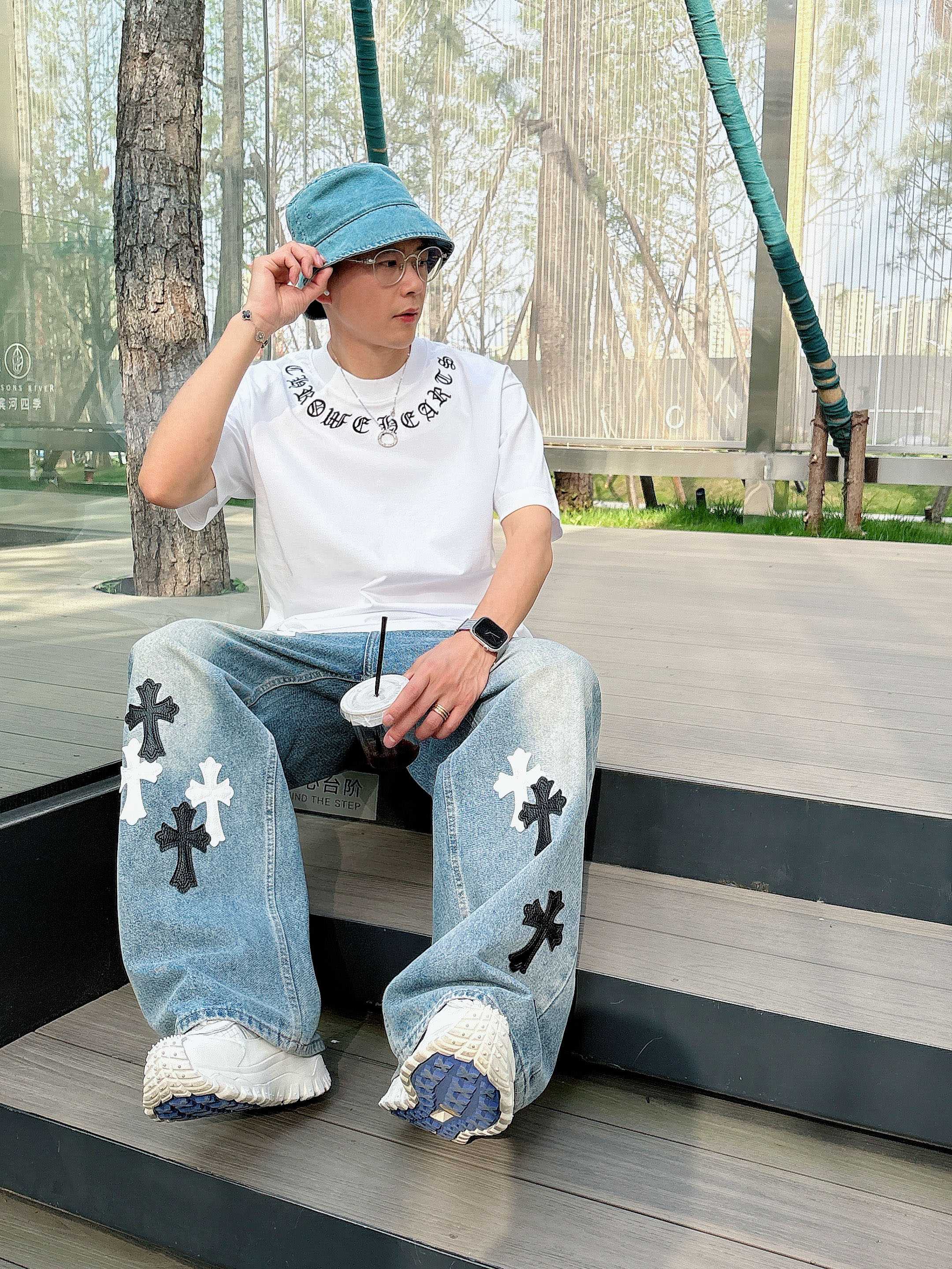 LuxluxHouse Best Quality Clothes Chrome Hearts T-shirt