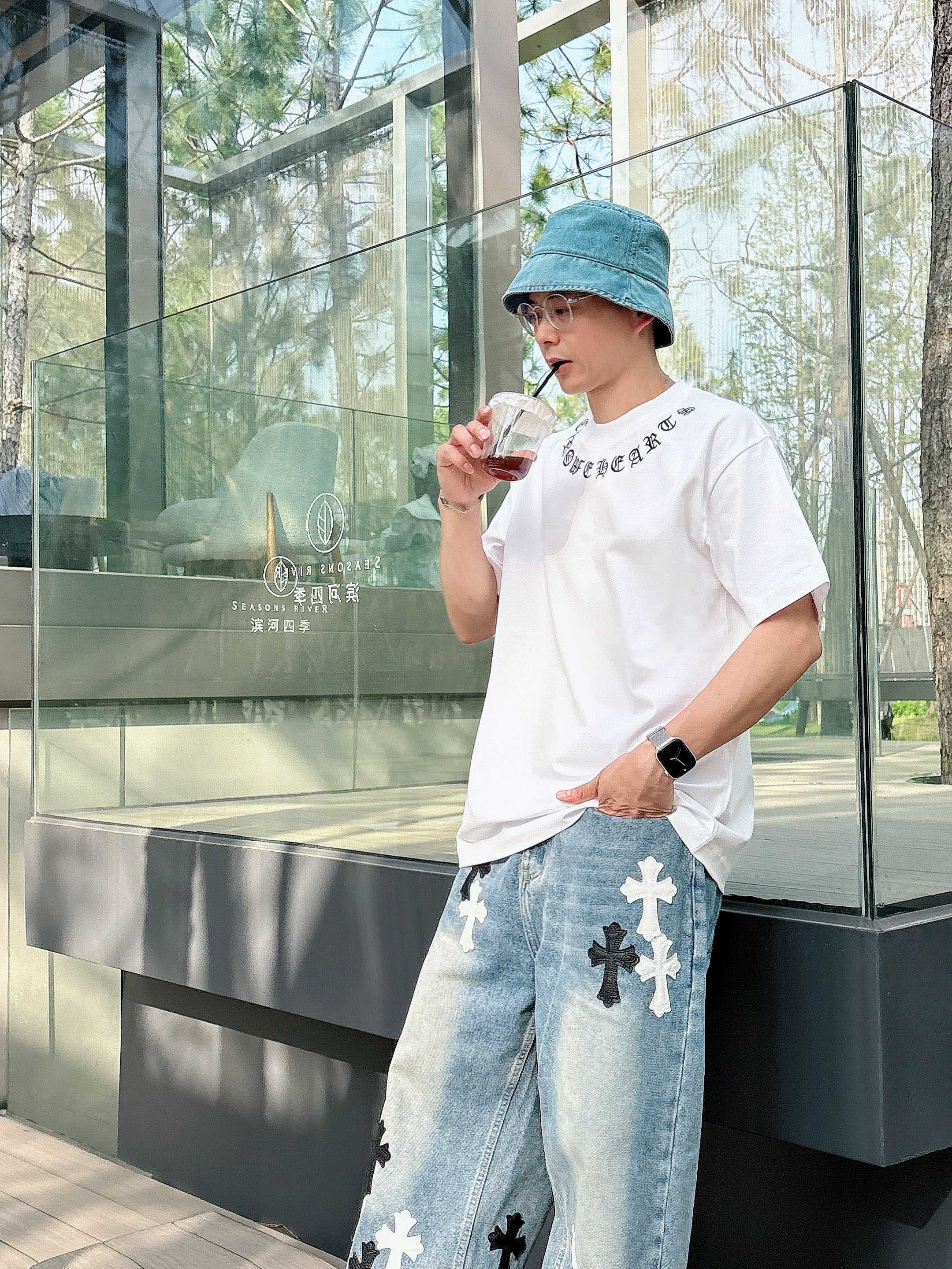 LuxluxHouse Best Quality Clothes Chrome Hearts T-shirt