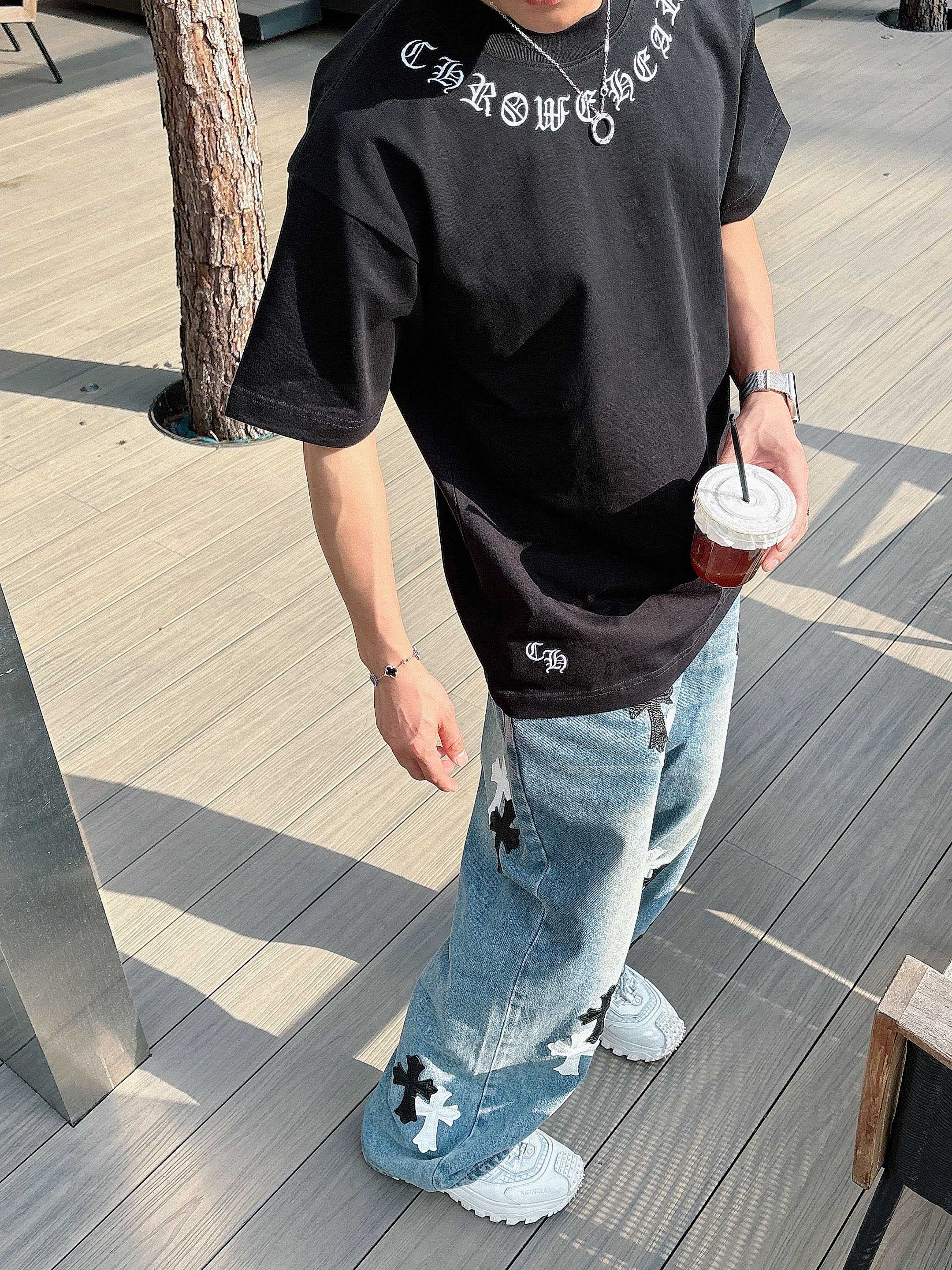 LuxluxHouse Best Quality Clothes Chrome Hearts T-shirt