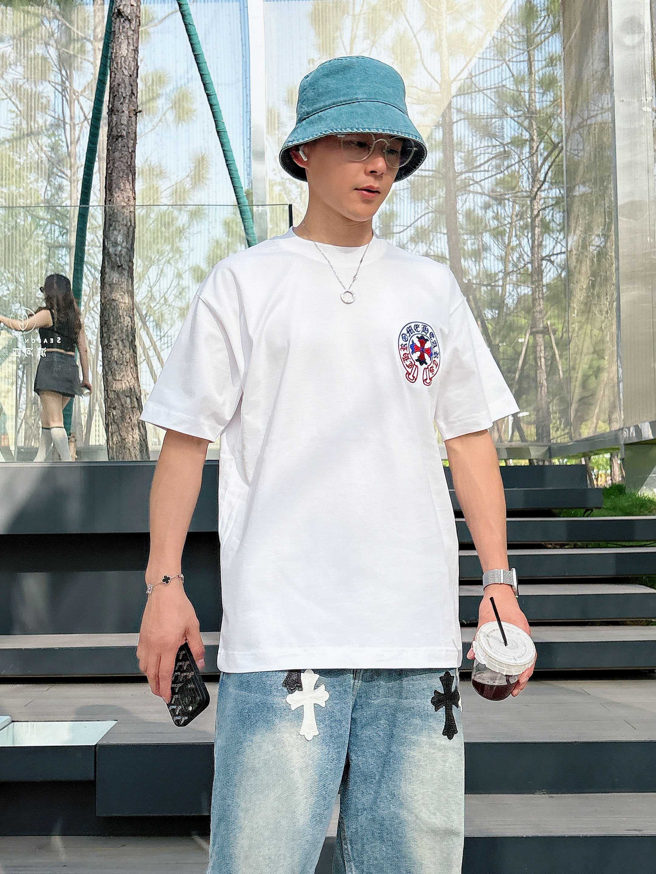 LuxluxHouse Best Quality Clothes Chrome Hearts T-shirt