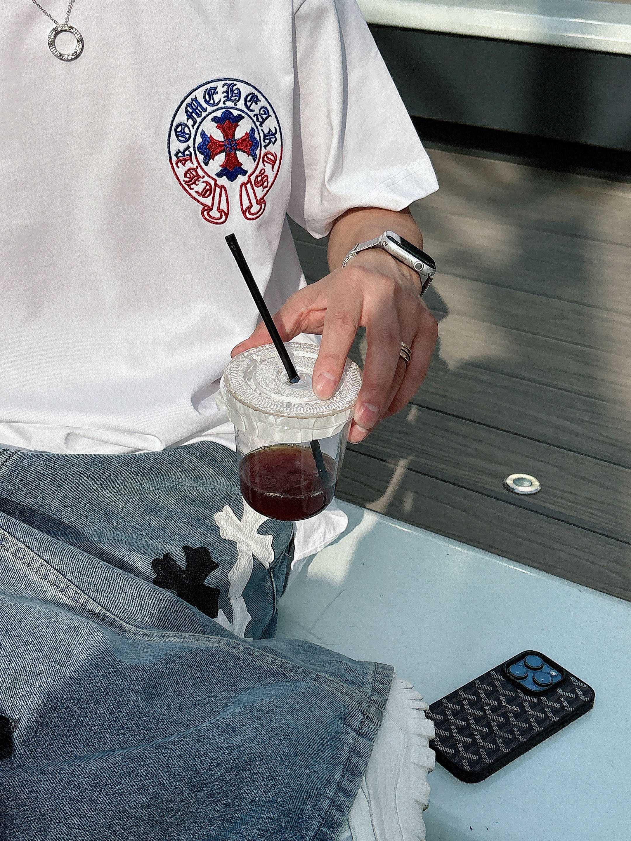 LuxluxHouse Best Quality Clothes Chrome Hearts T-shirt