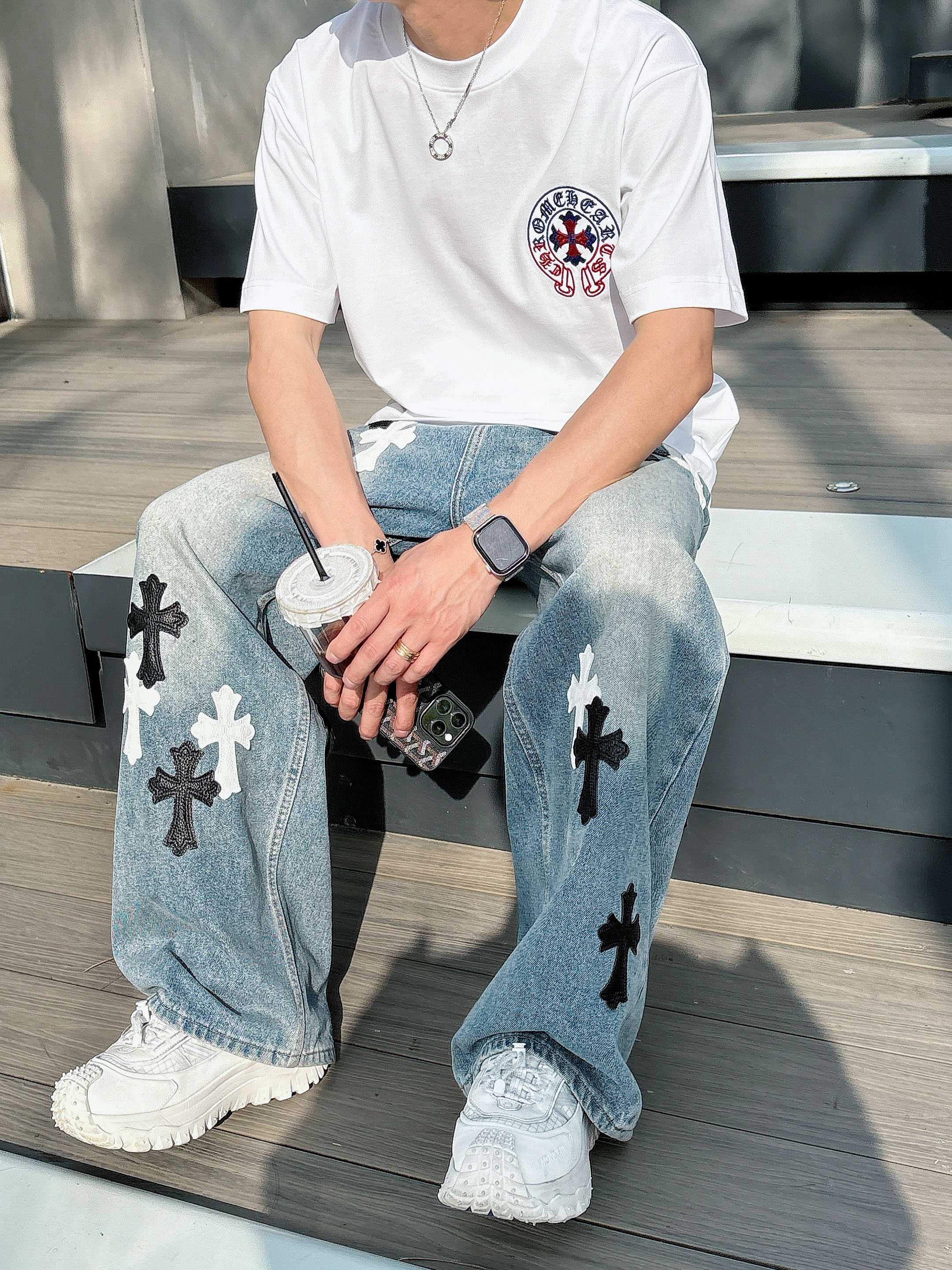 LuxluxHouse Best Quality Clothes Chrome Hearts T-shirt