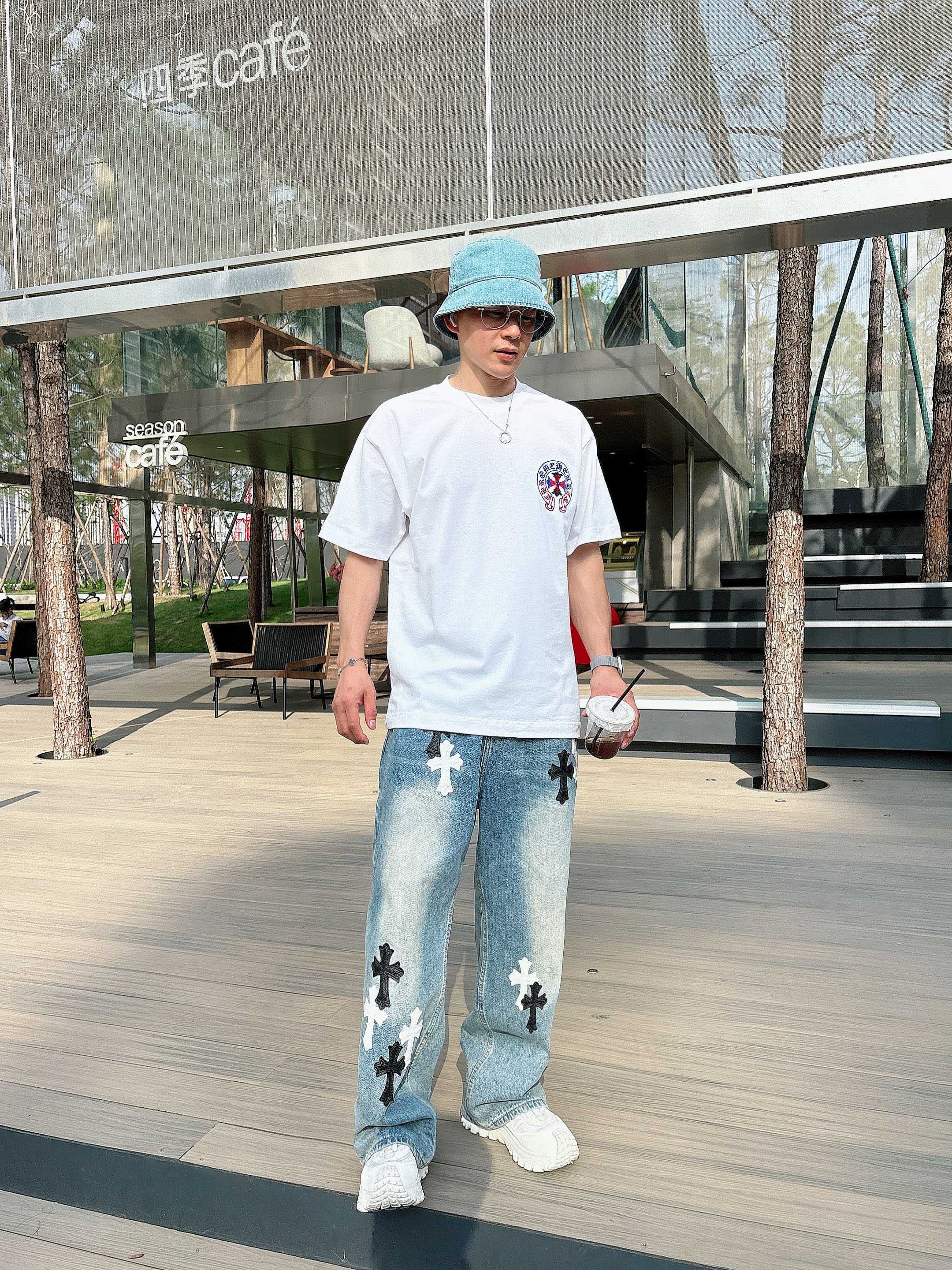 LuxluxHouse Best Quality Clothes Chrome Hearts T-shirt