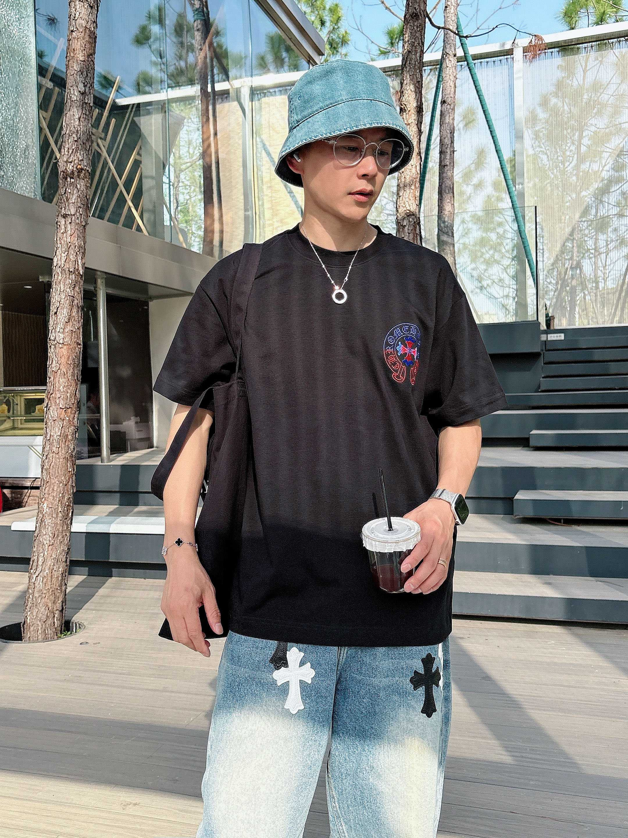 LuxluxHouse Best Quality Clothes Chrome Hearts T-shirt