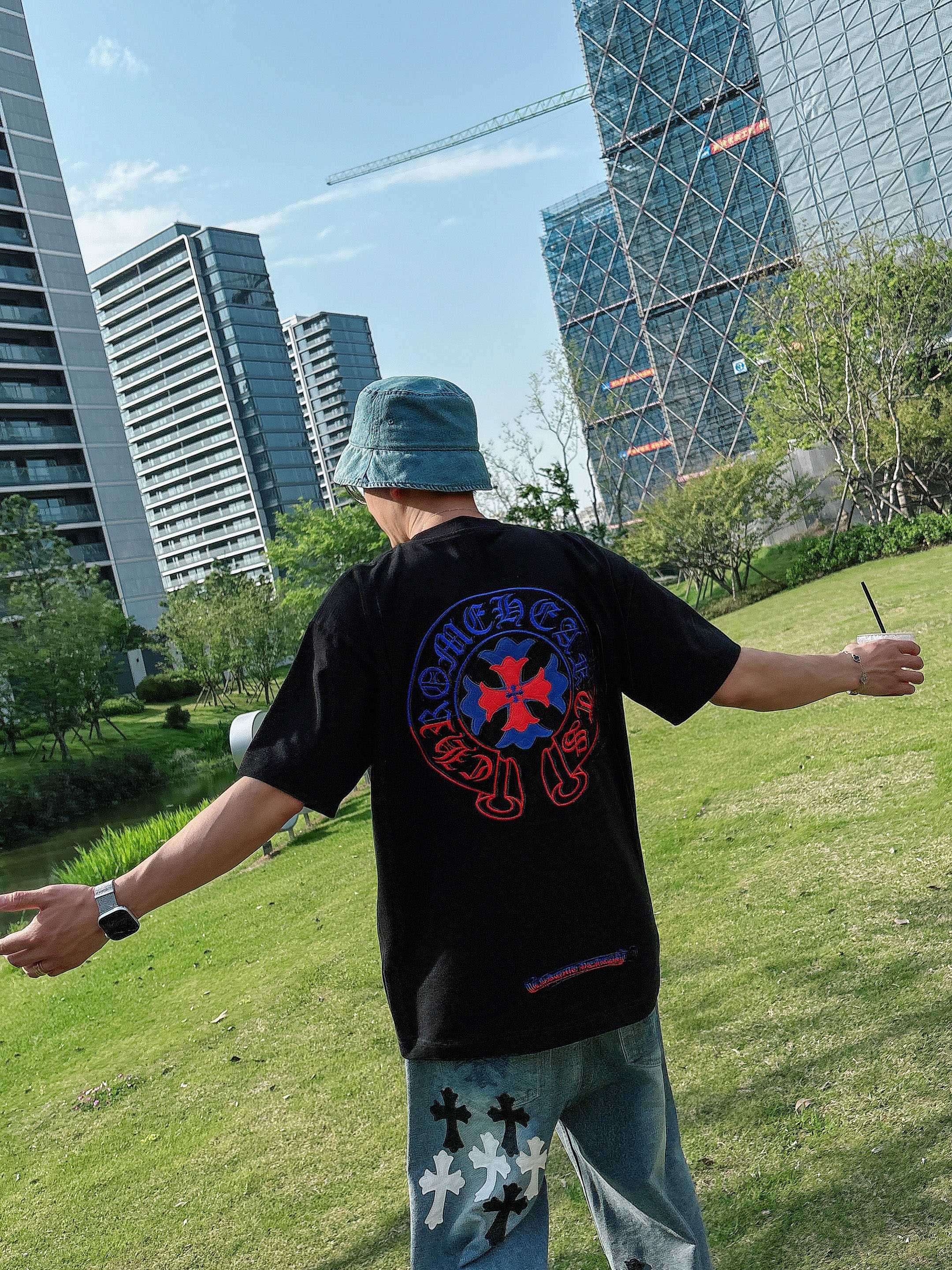 LuxluxHouse Best Quality Clothes Chrome Hearts T-shirt