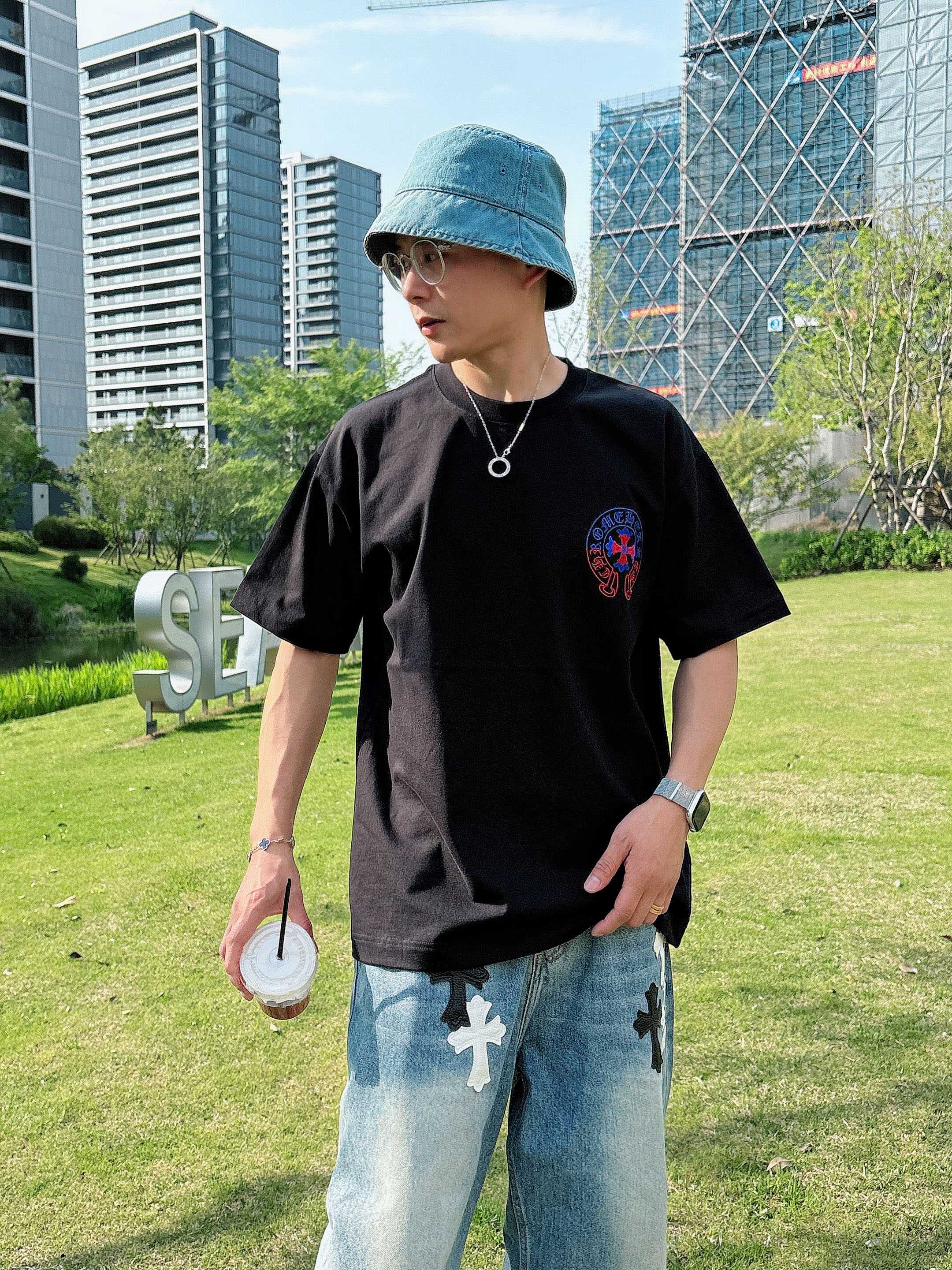 LuxluxHouse Best Quality Clothes Chrome Hearts T-shirt