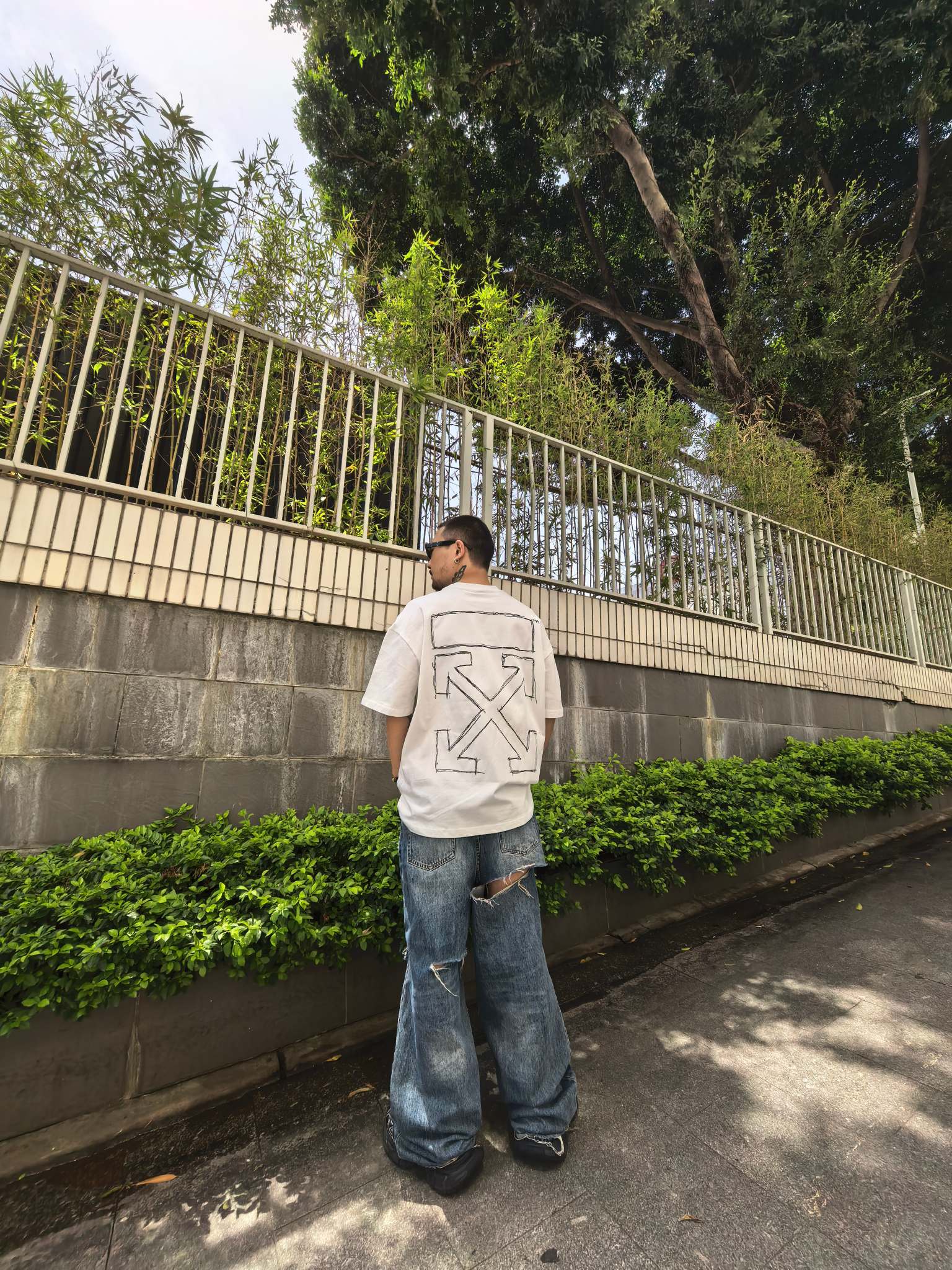 LuxluxHouse Best Quality Clothes Off White T-shirt