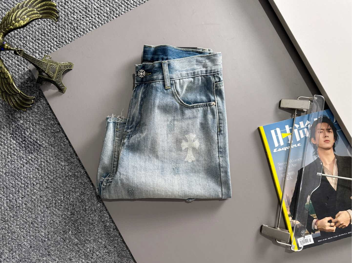LuxluxHouse Best Quality Clothes Pants Chrome Hearts