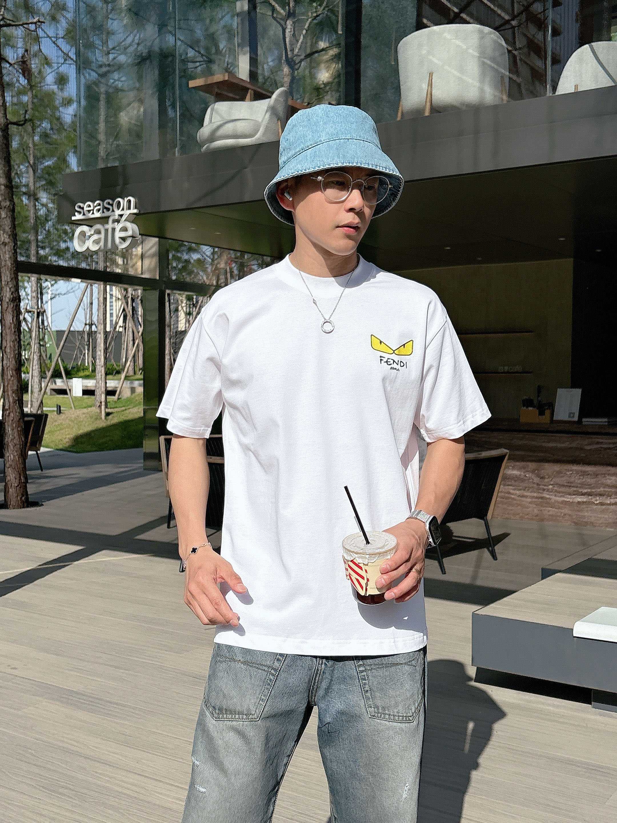 LuxluxHouse Best Quality Clothes Fendi T-shirt