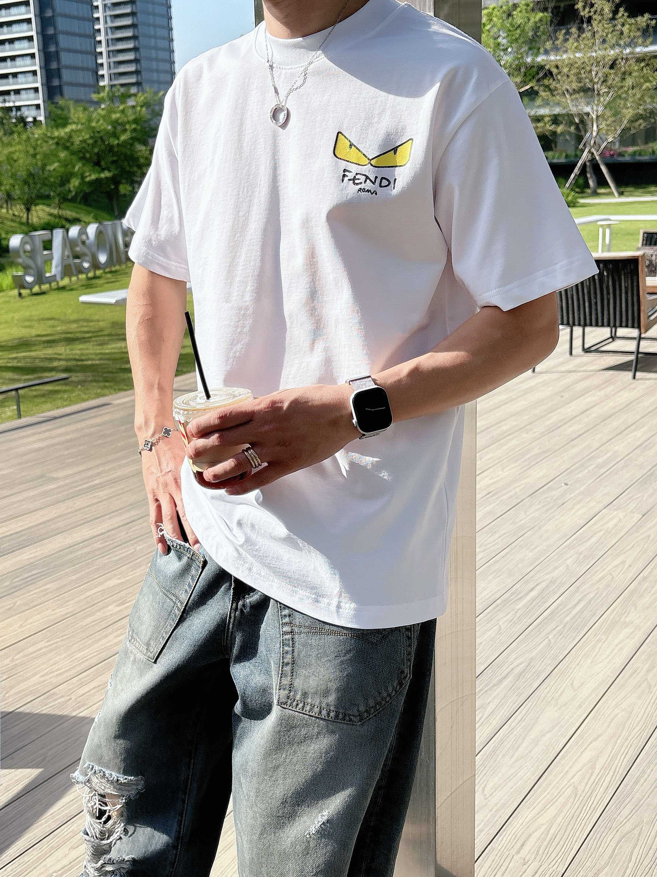 LuxluxHouse Best Quality Clothes Fendi T-shirt