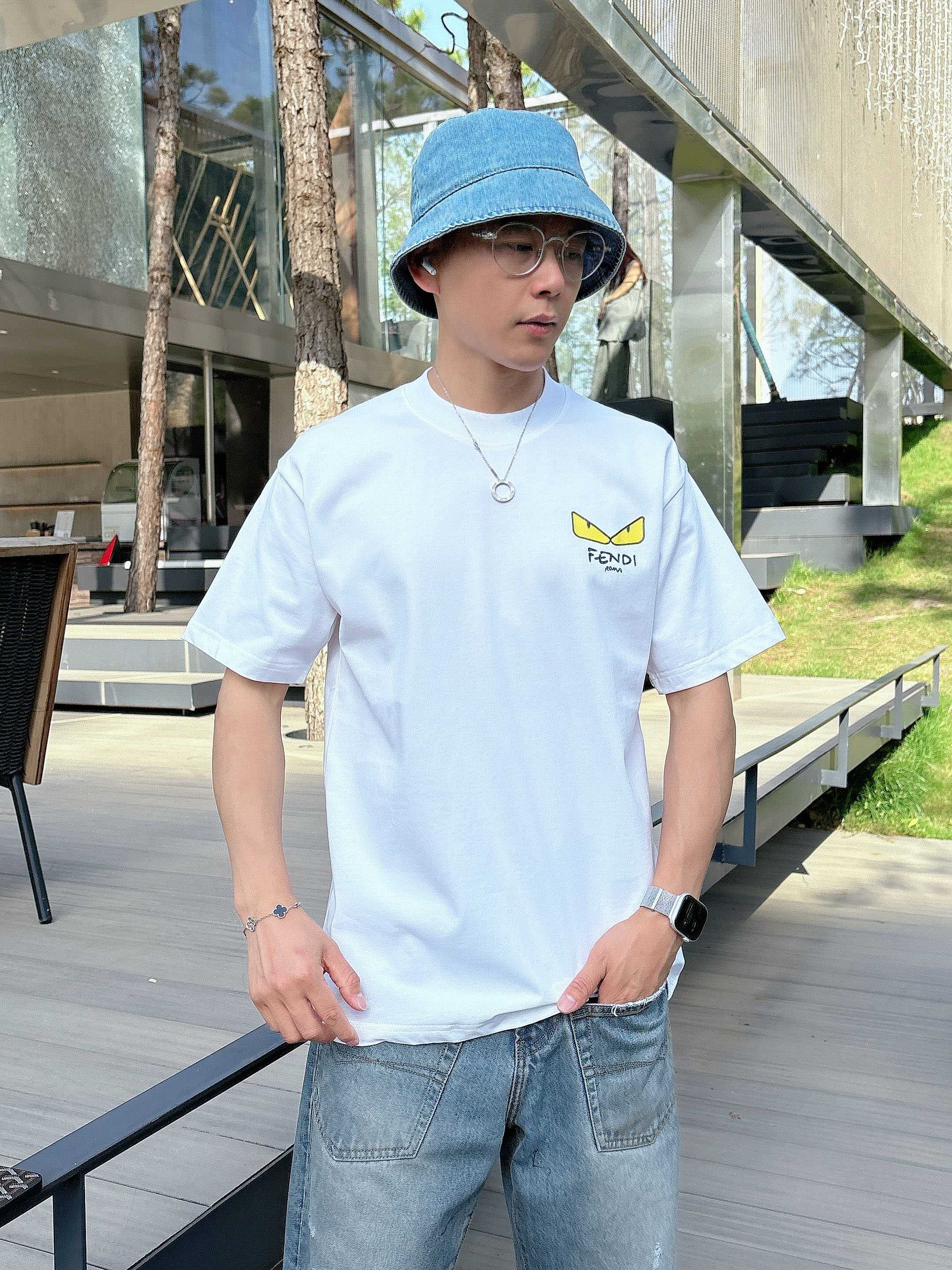 LuxluxHouse Best Quality Clothes Fendi T-shirt