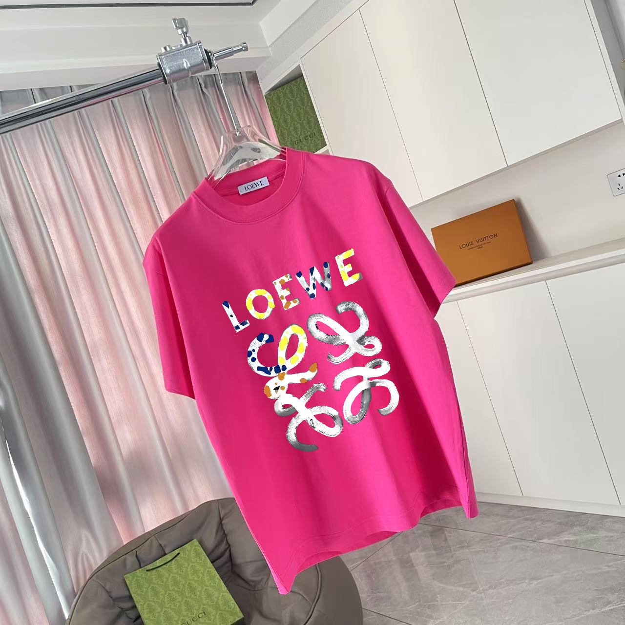 LuxluxHouse Best Quality Clothes T-shirt Loewe
