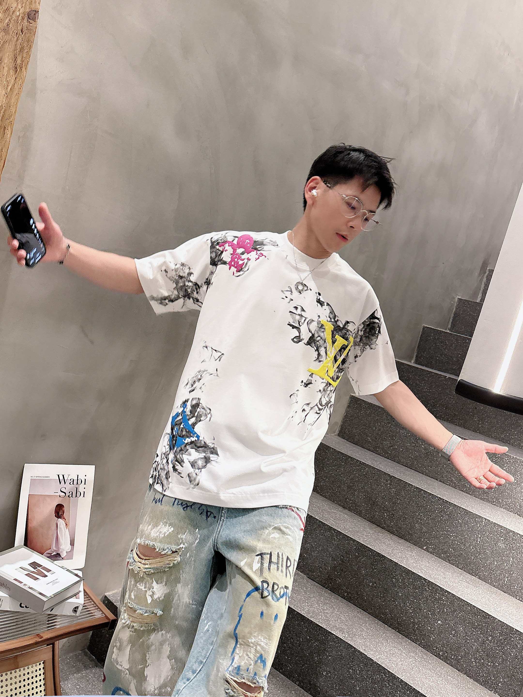 LuxluxHouse Best Quality Clothes T-shirt Louis Vuitton