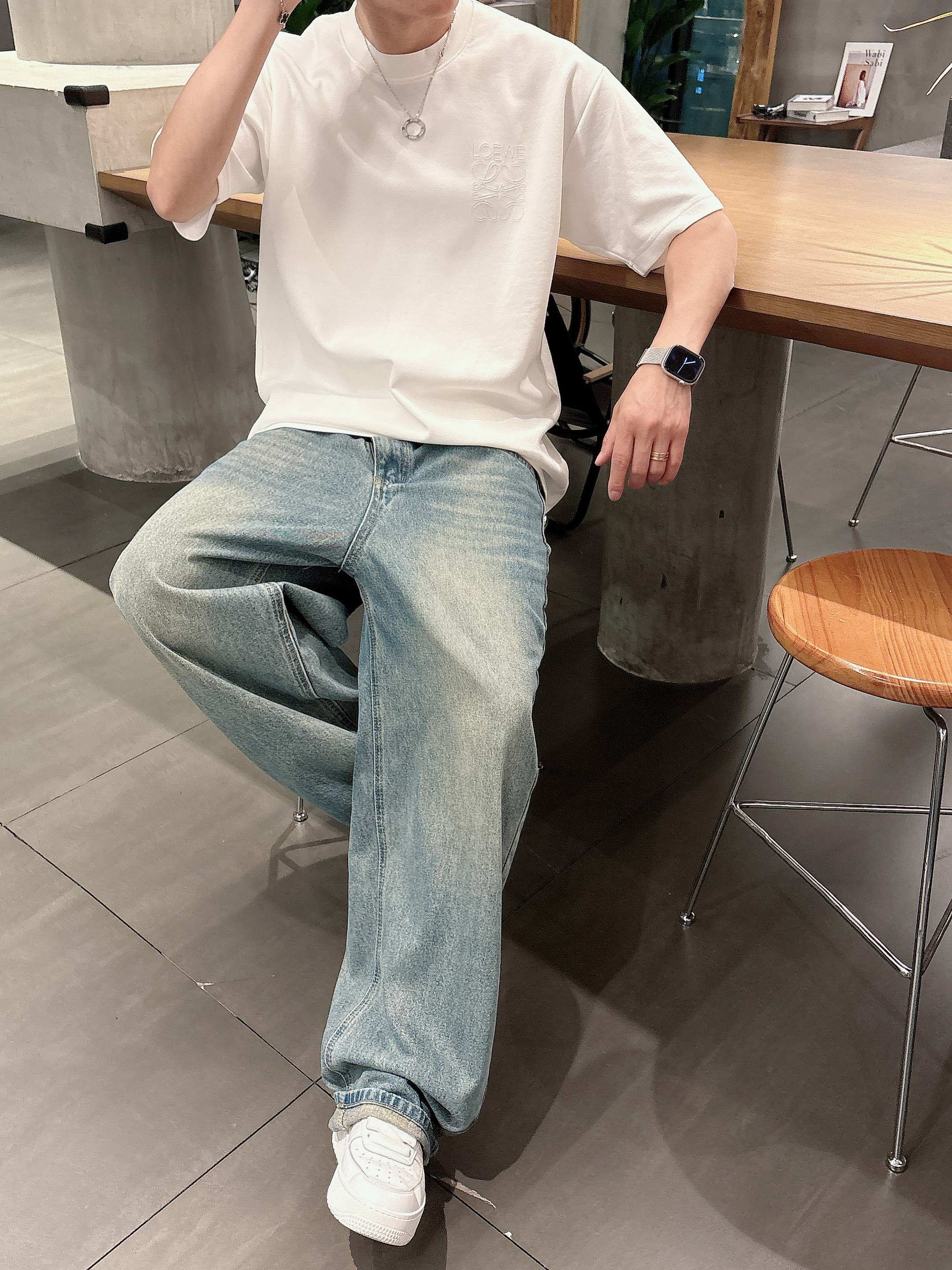 LuxluxHouse Best Quality Clothes T-shirt Loewe