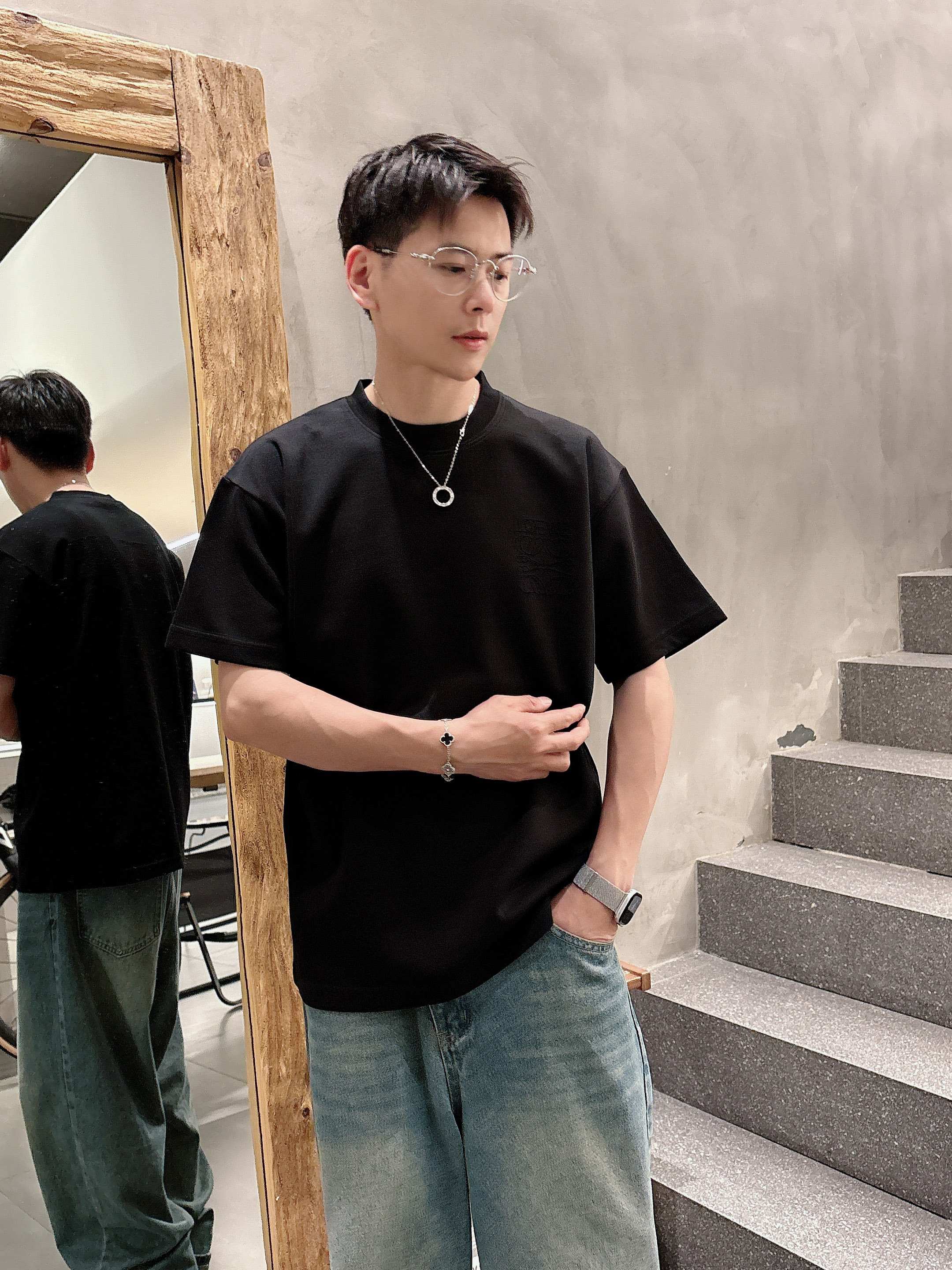 LuxluxHouse Best Quality Clothes T-shirt Loewe