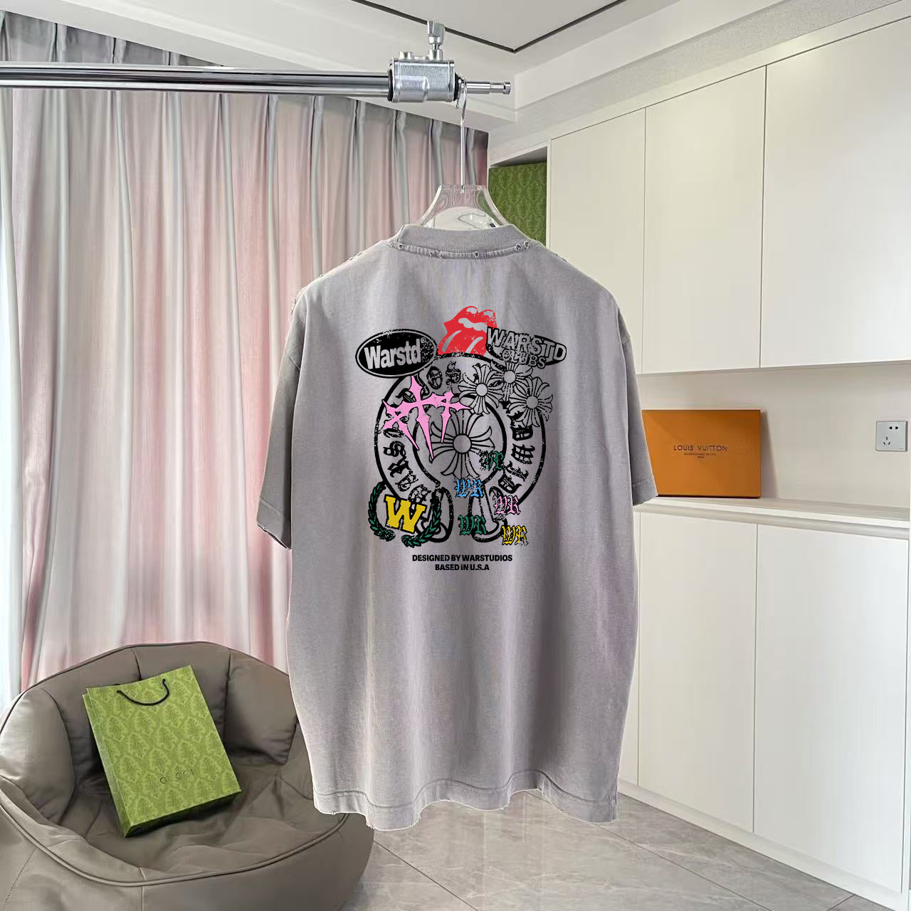 LuxluxHouse Best Quality Clothes Chrome Hearts T-shirt