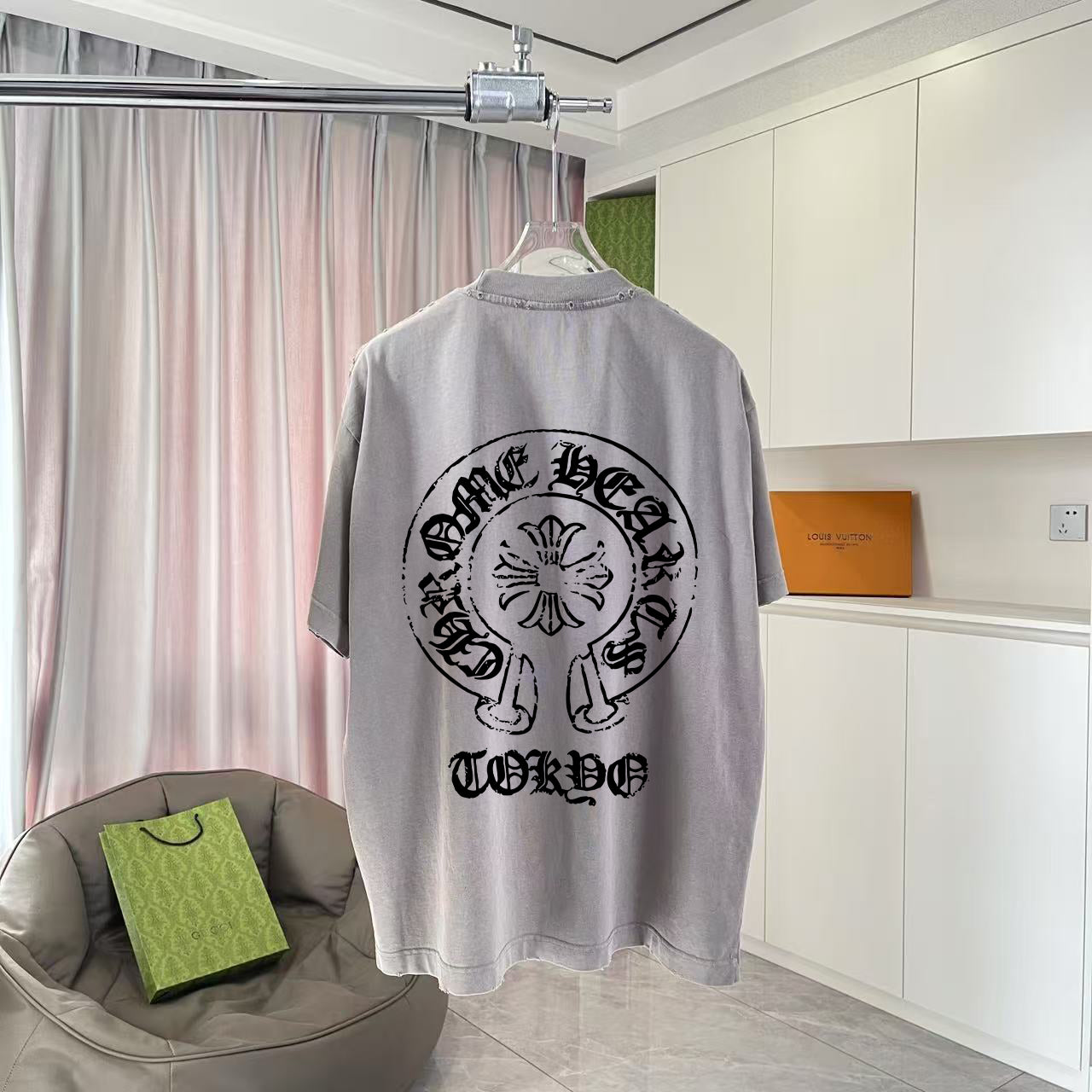 LuxluxHouse Best Quality Clothes Chrome Hearts T-shirt