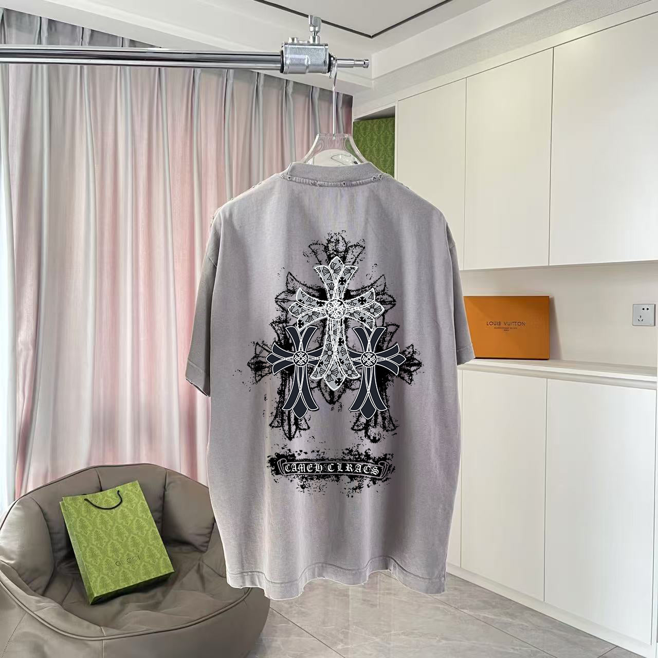 LuxluxHouse Best Quality Clothes Chrome Hearts T-shirt