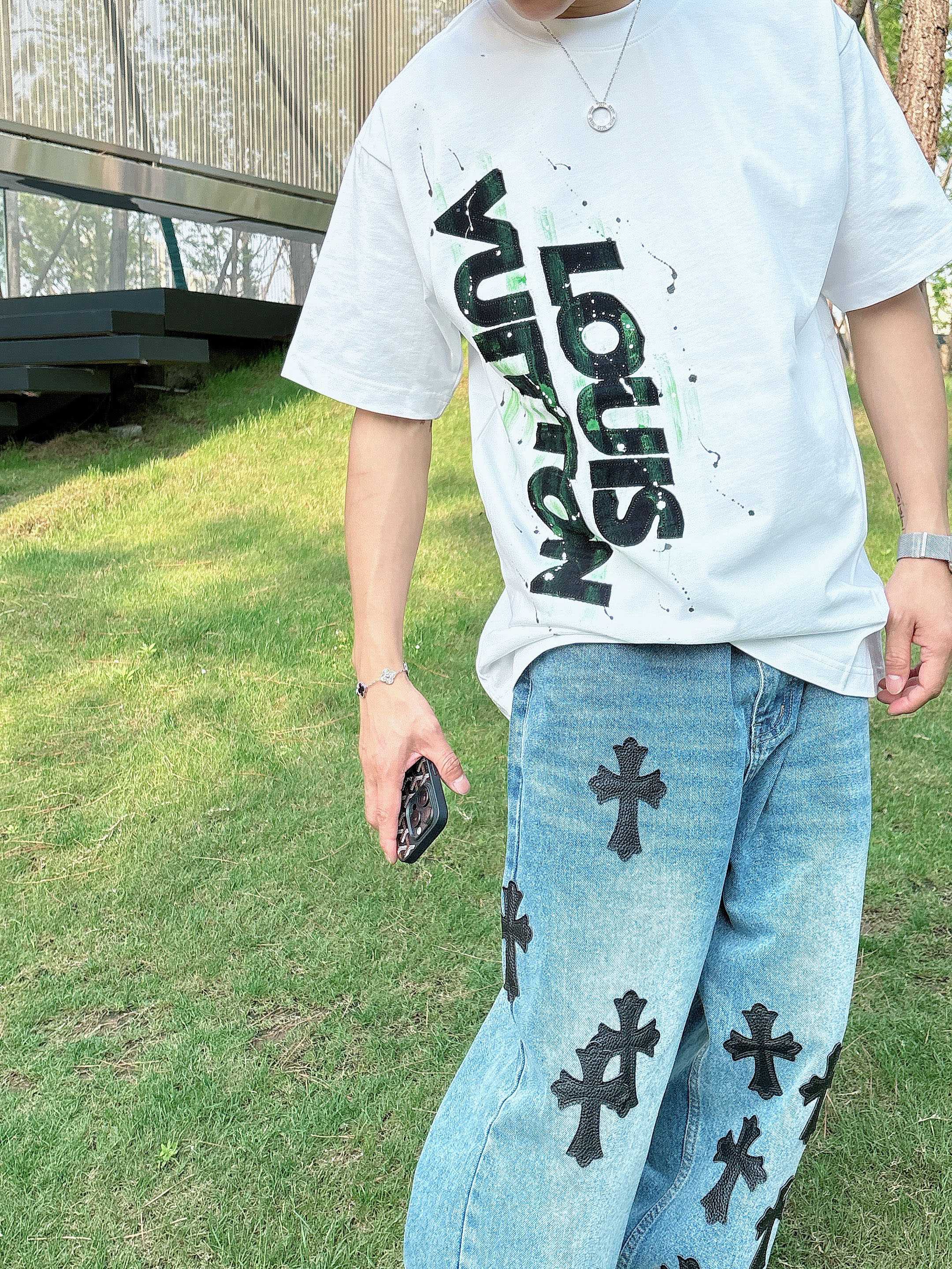 LuxluxHouse Best Quality Clothes T-shirt Louis Vuitton