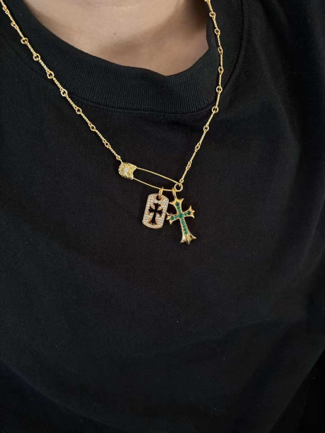 LuxluxHouse Best Quality Accessories Necklace Chrome Hearts
