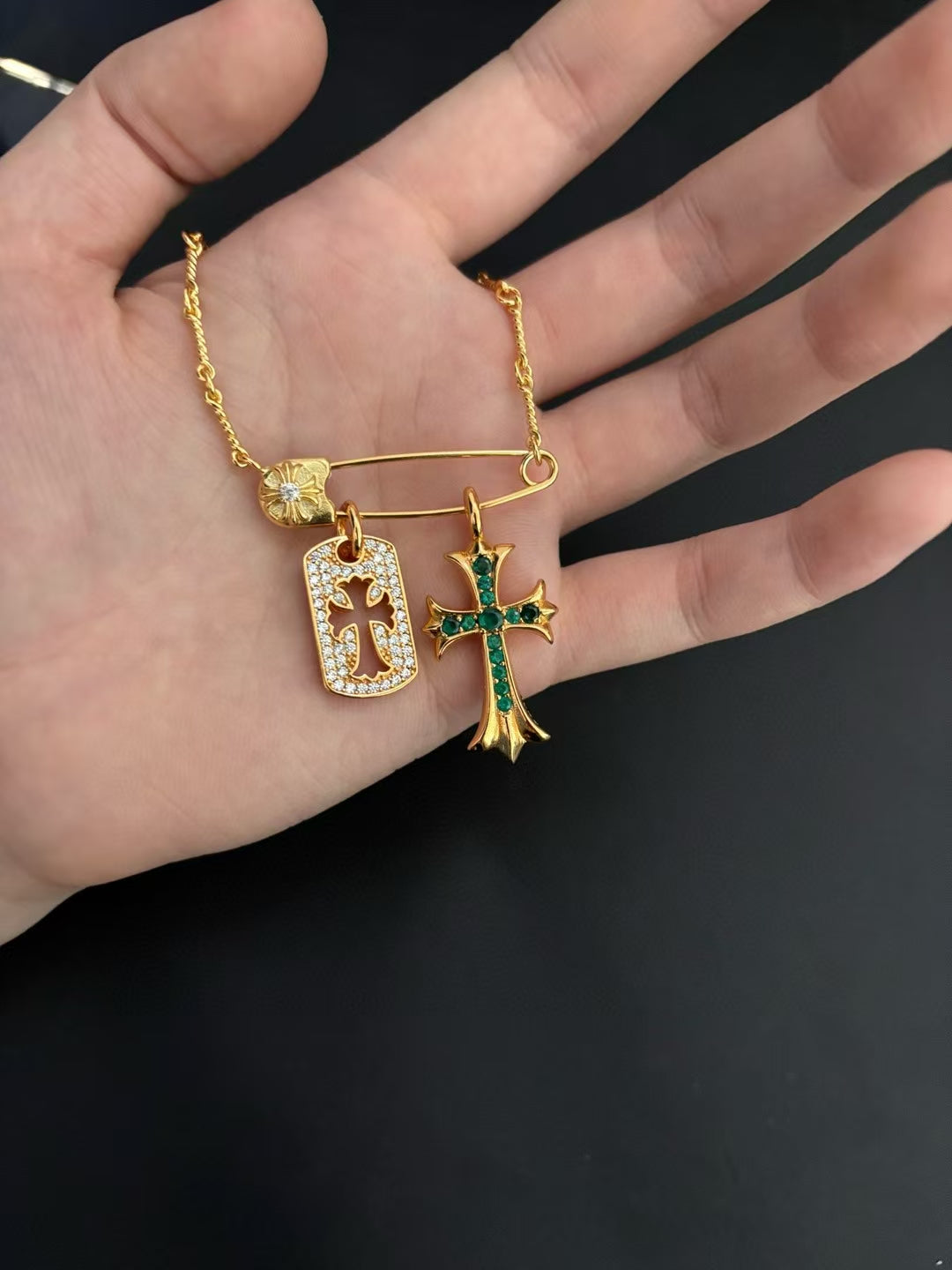 LuxluxHouse Best Quality Accessories Necklace Chrome Hearts