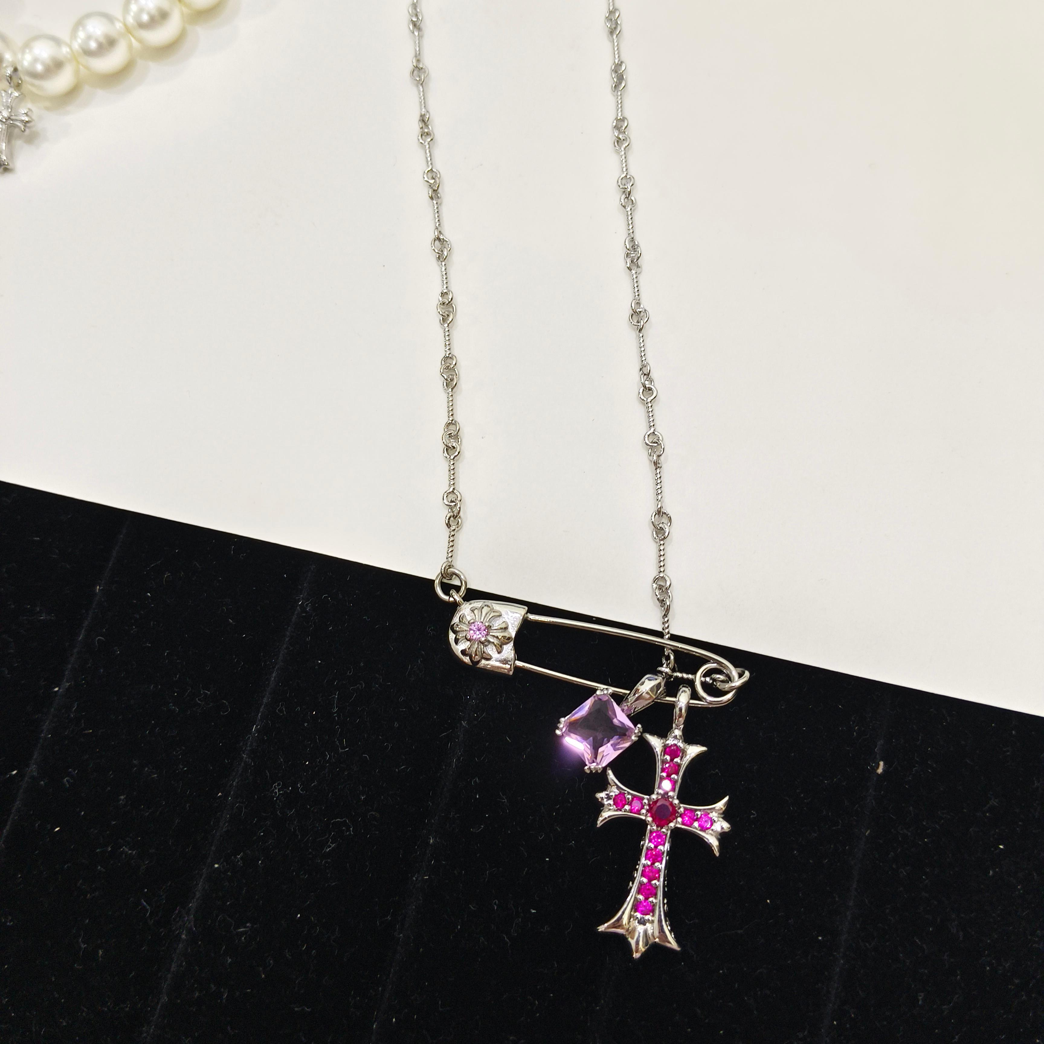 LuxluxHouse Best Quality Accessories Necklace Chrome Hearts