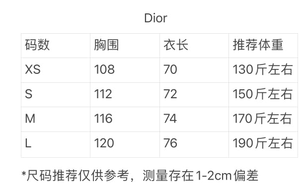 LuxluxHouse Best Quality Clothes T-shirt Dior
