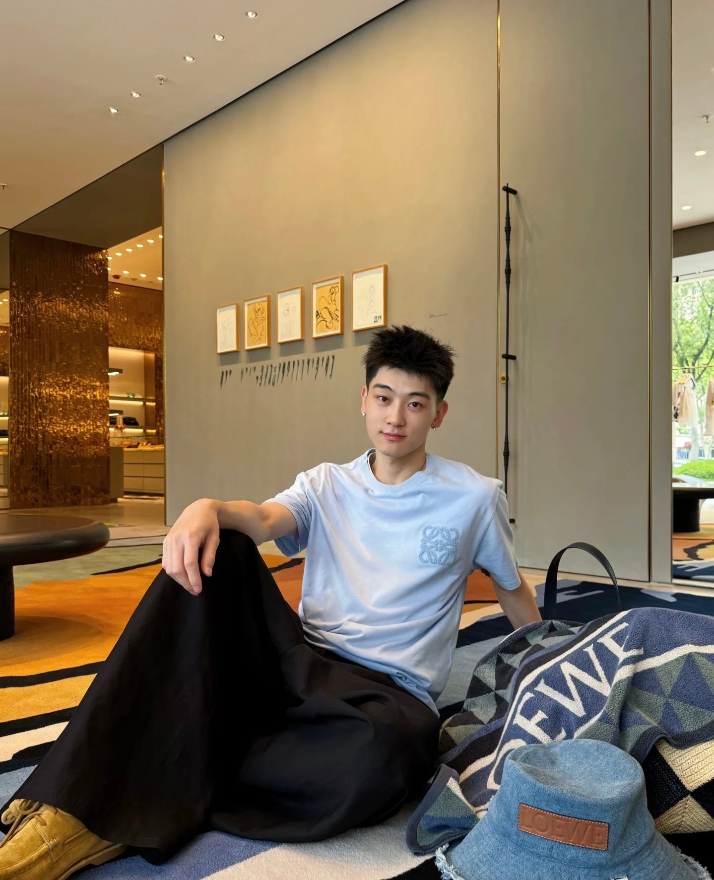 LuxluxHouse Best Quality Clothes T-shirt Loewe