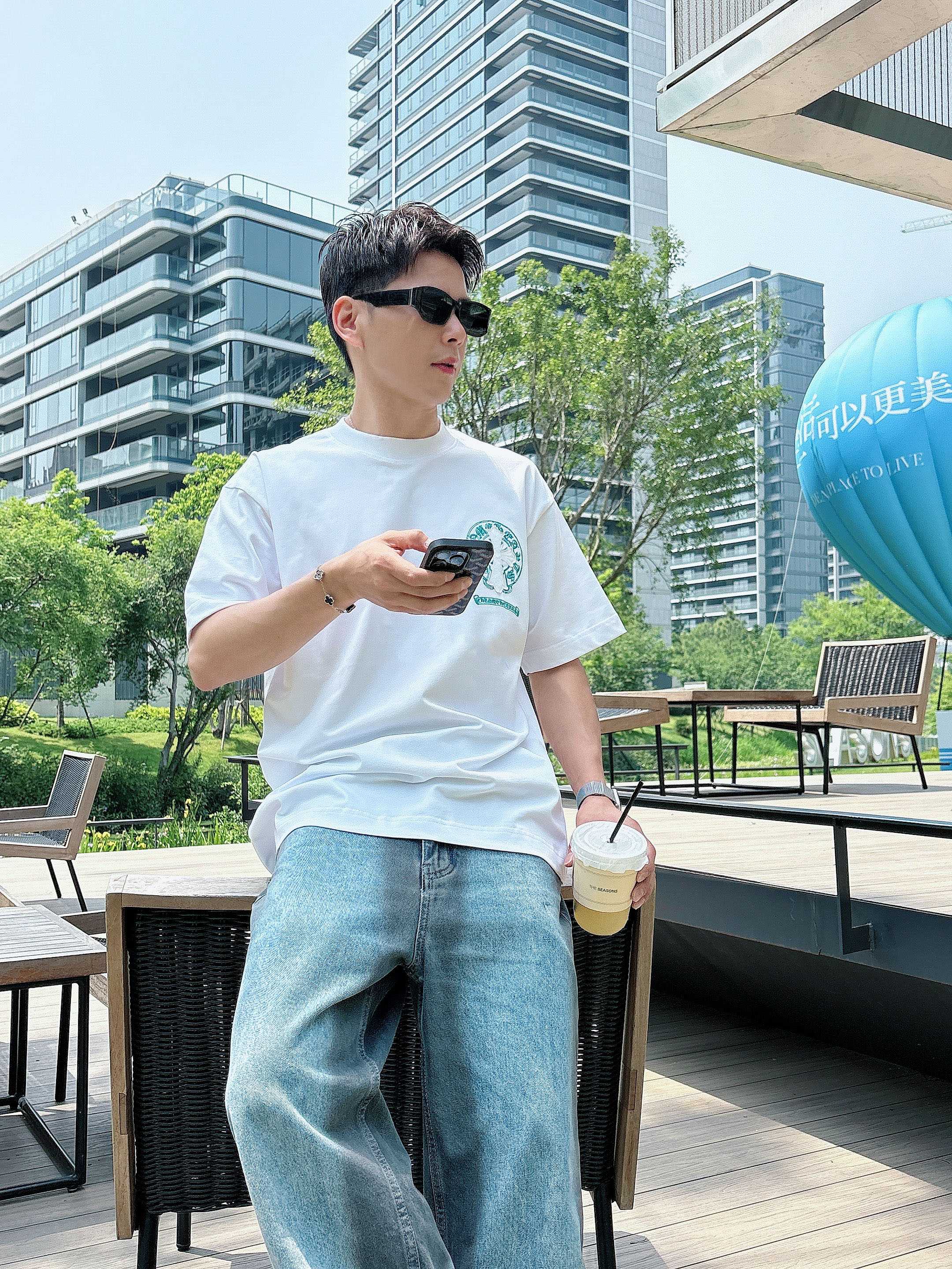 LuxluxHouse Best Quality Clothes Chrome Hearts T-shirt