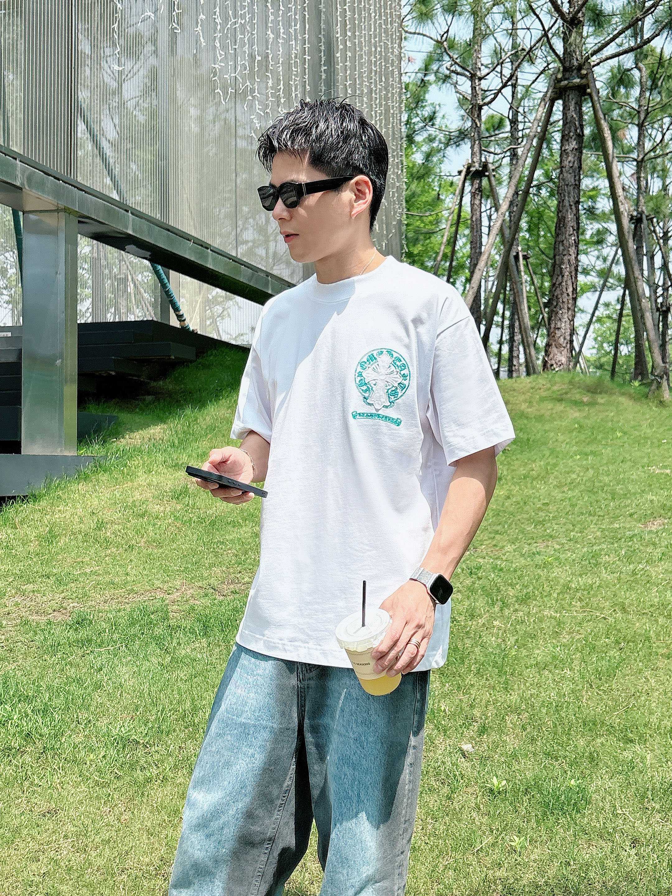 LuxluxHouse Best Quality Clothes Chrome Hearts T-shirt