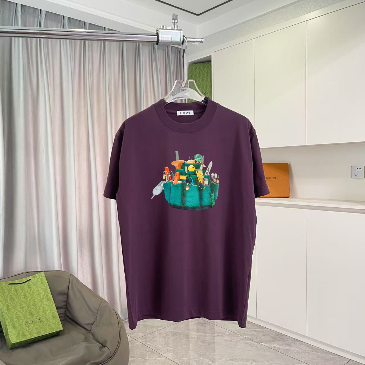 LuxluxHouse Best Quality Clothes T-shirt Loewe