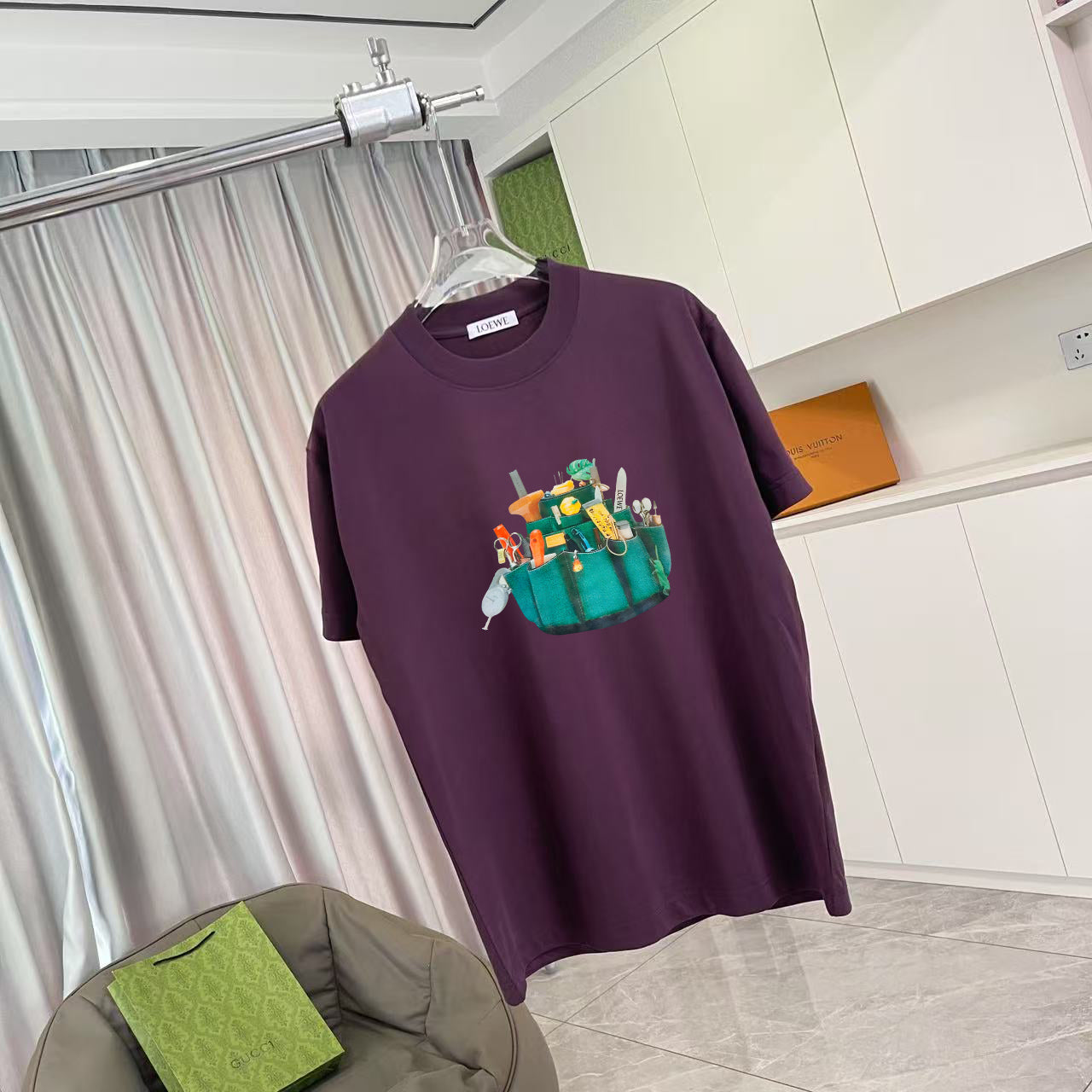 LuxluxHouse Best Quality Clothes T-shirt Loewe