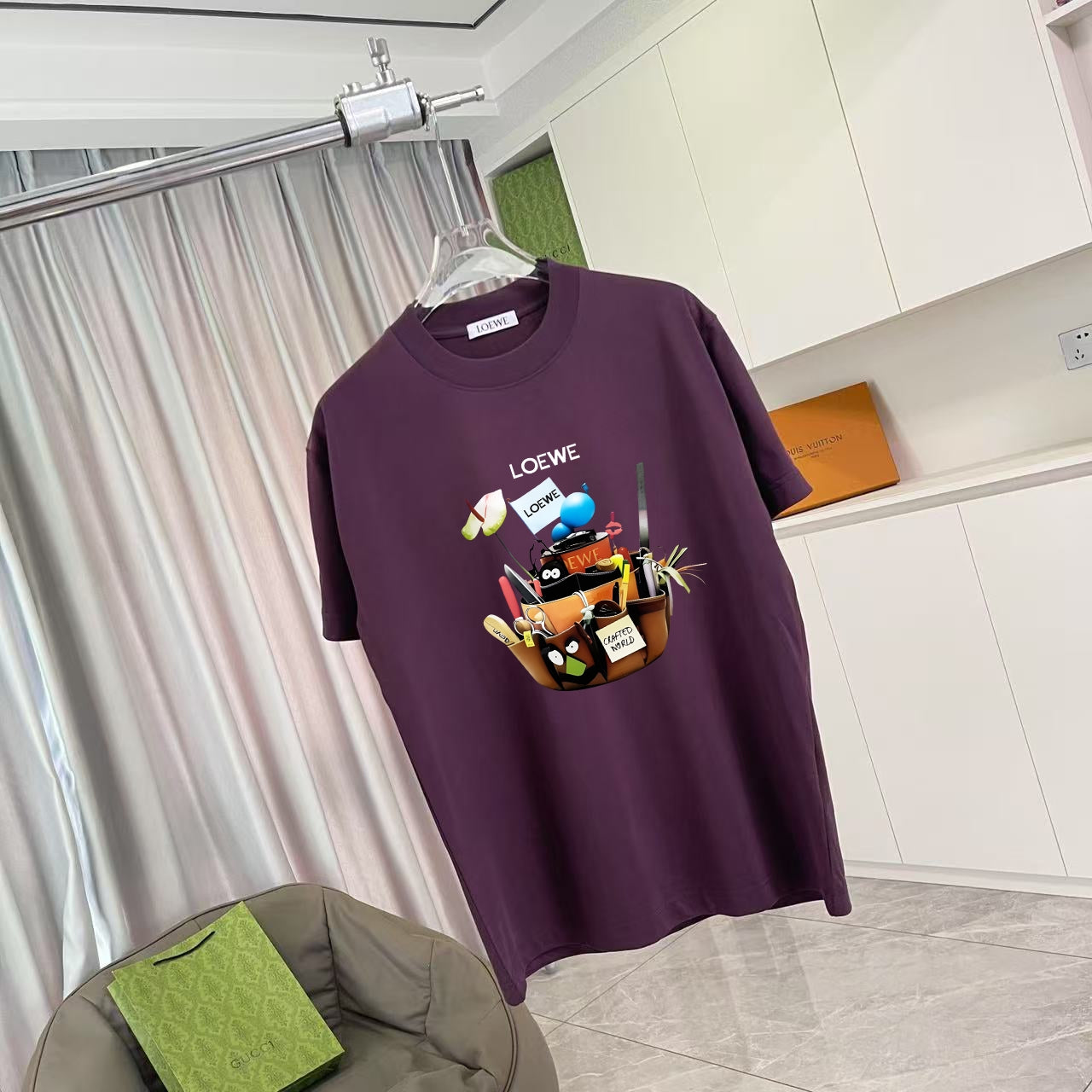 LuxluxHouse Best Quality Clothes T-shirt Loewe