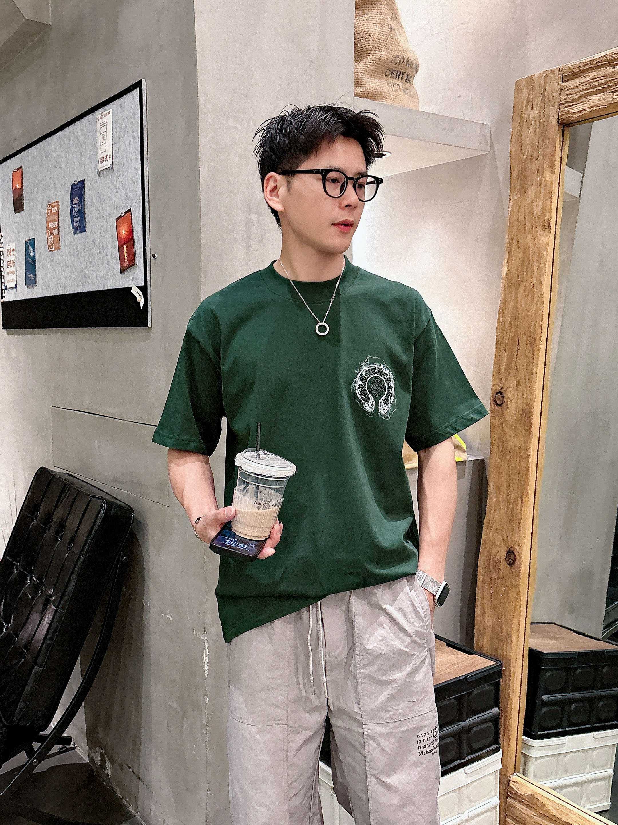 LuxluxHouse Best Quality Clothes Chrome Hearts T-shirt