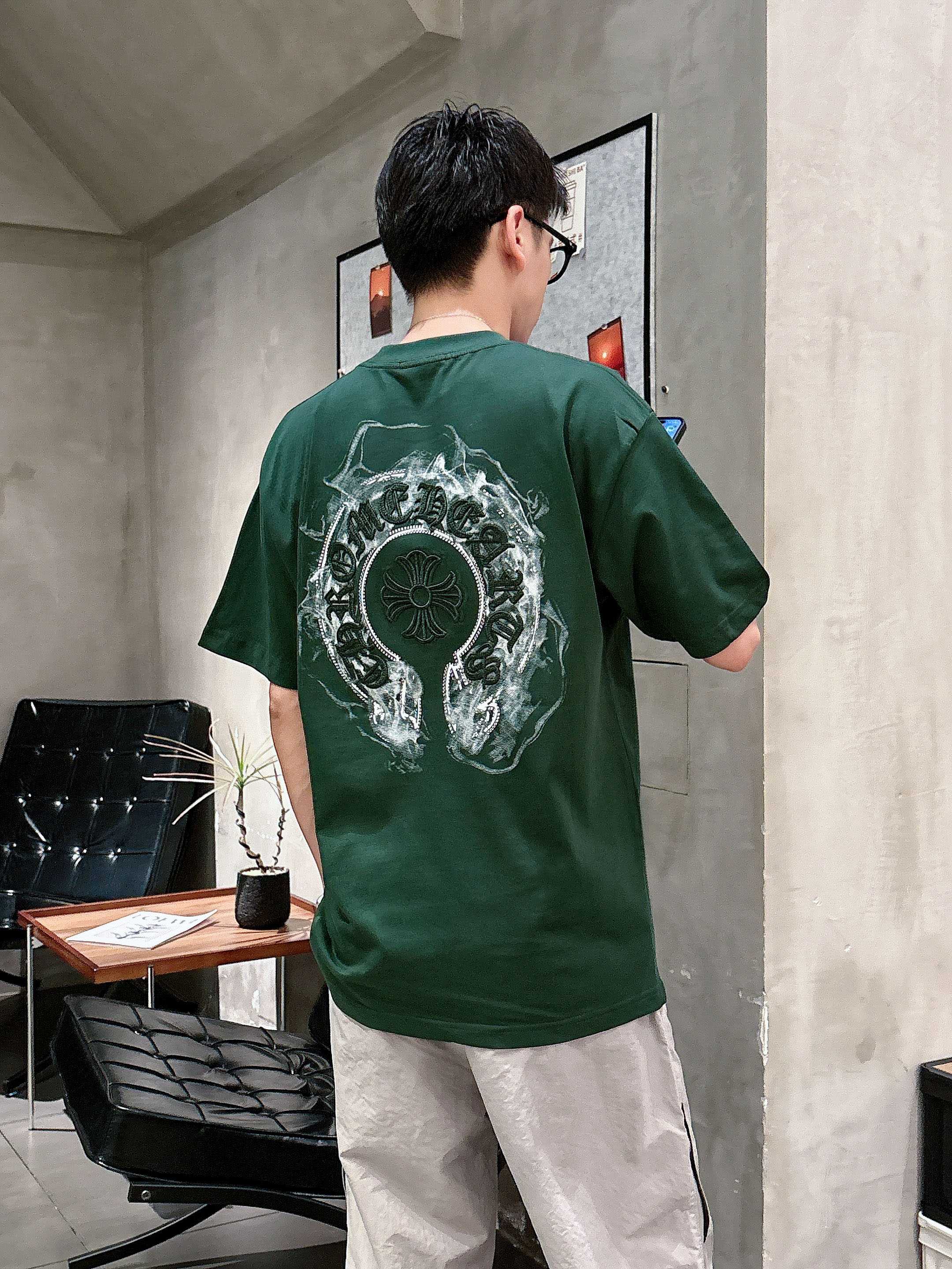 LuxluxHouse Best Quality Clothes Chrome Hearts T-shirt