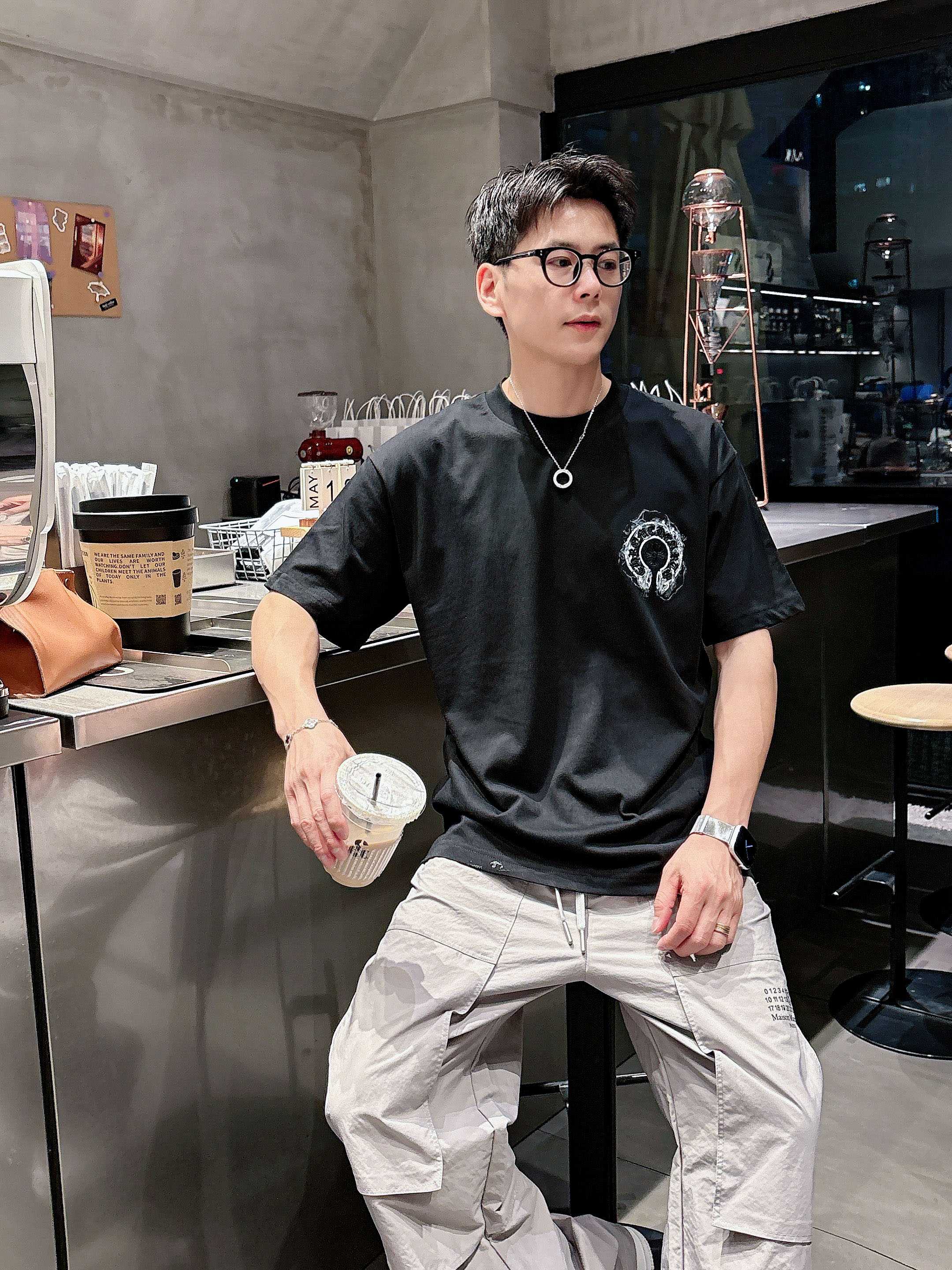 LuxluxHouse Best Quality Clothes Chrome Hearts T-shirt