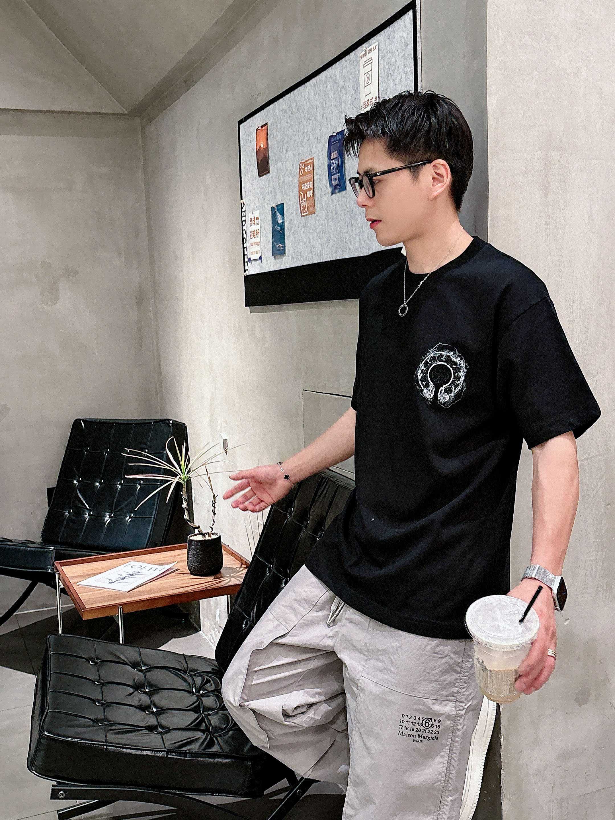 LuxluxHouse Best Quality Clothes Chrome Hearts T-shirt