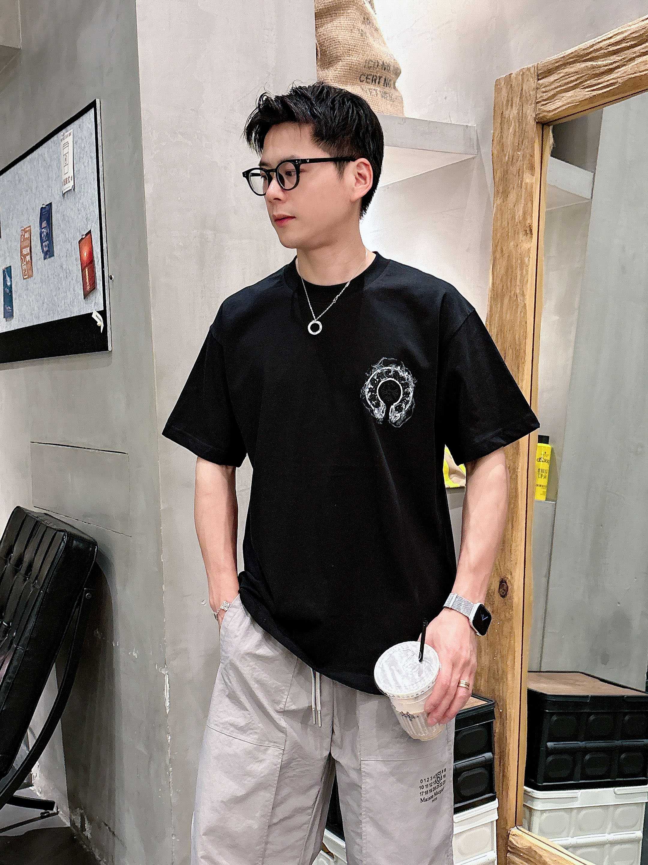 LuxluxHouse Best Quality Clothes Chrome Hearts T-shirt