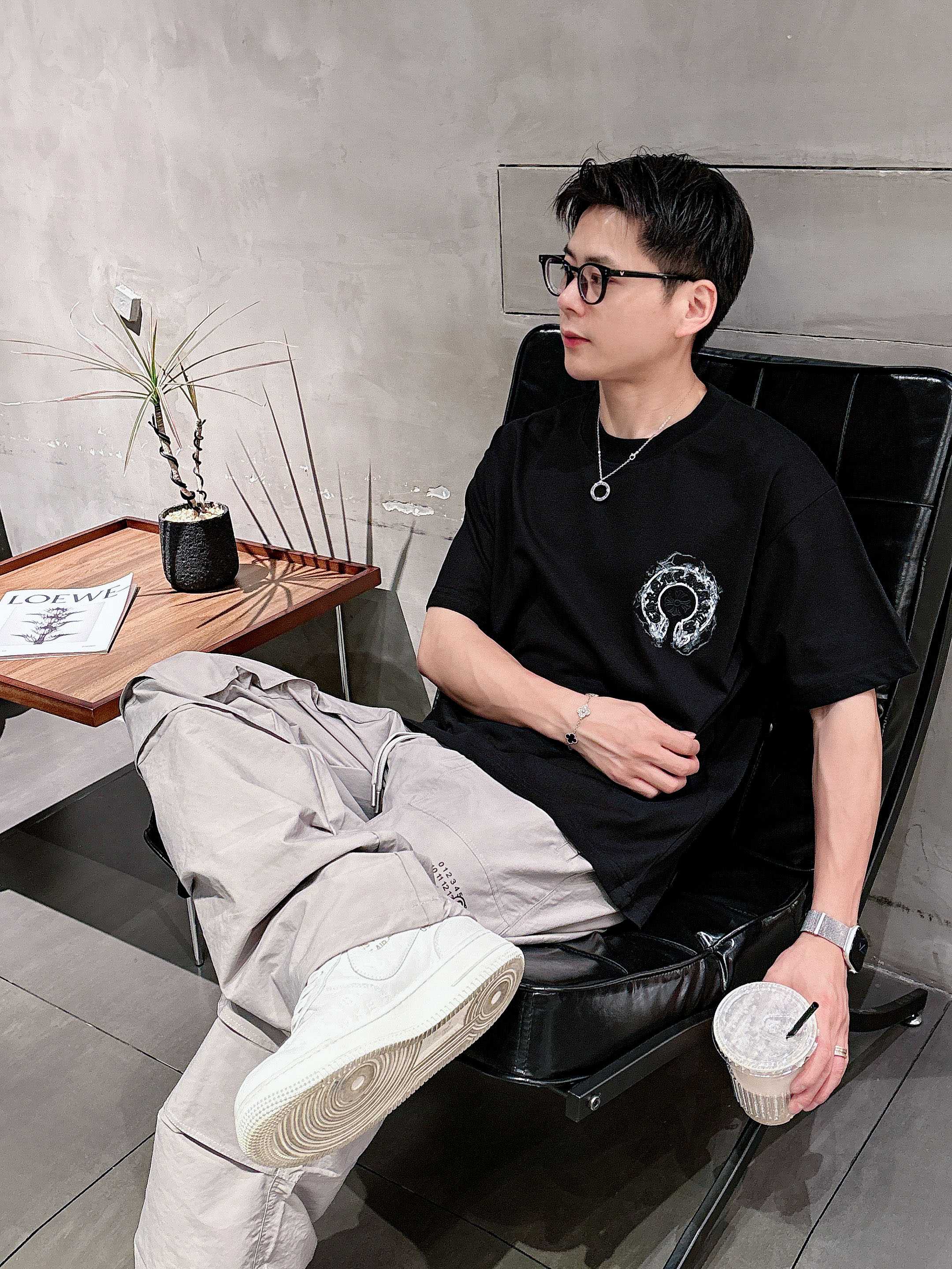 LuxluxHouse Best Quality Clothes Chrome Hearts T-shirt