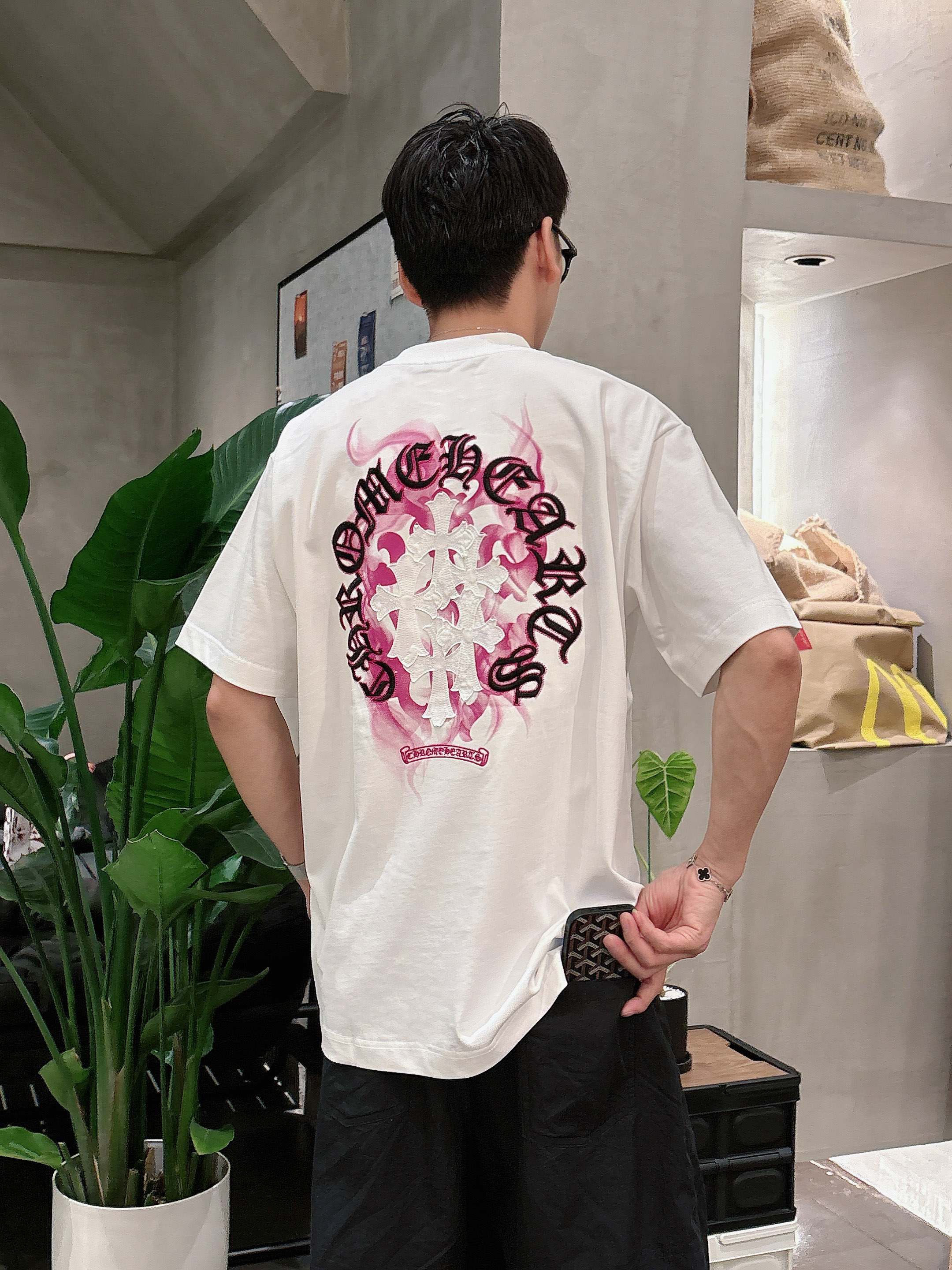 LuxluxHouse Best Quality Clothes Chrome Hearts T-shirt