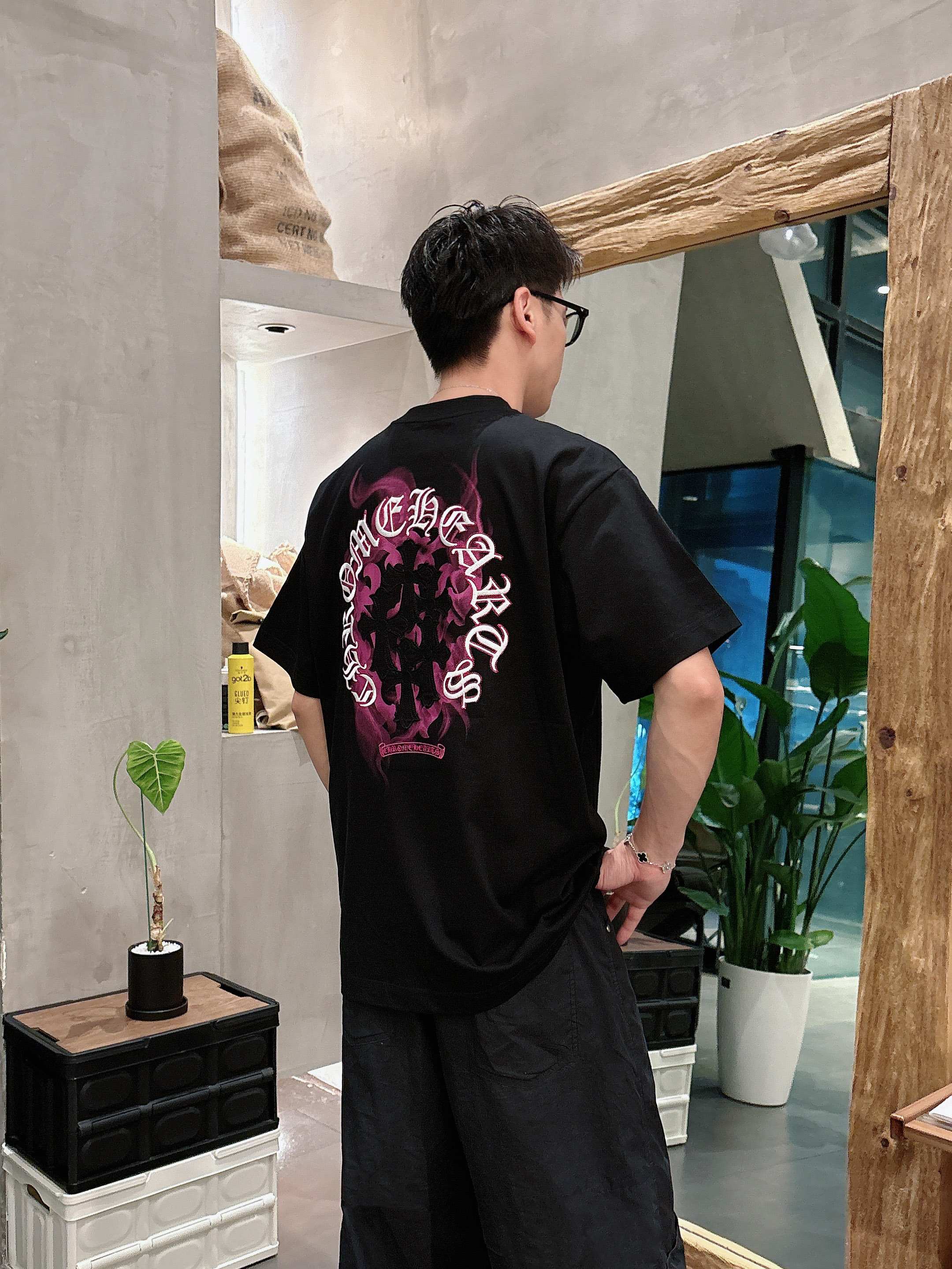 LuxluxHouse Best Quality Clothes Chrome Hearts T-shirt