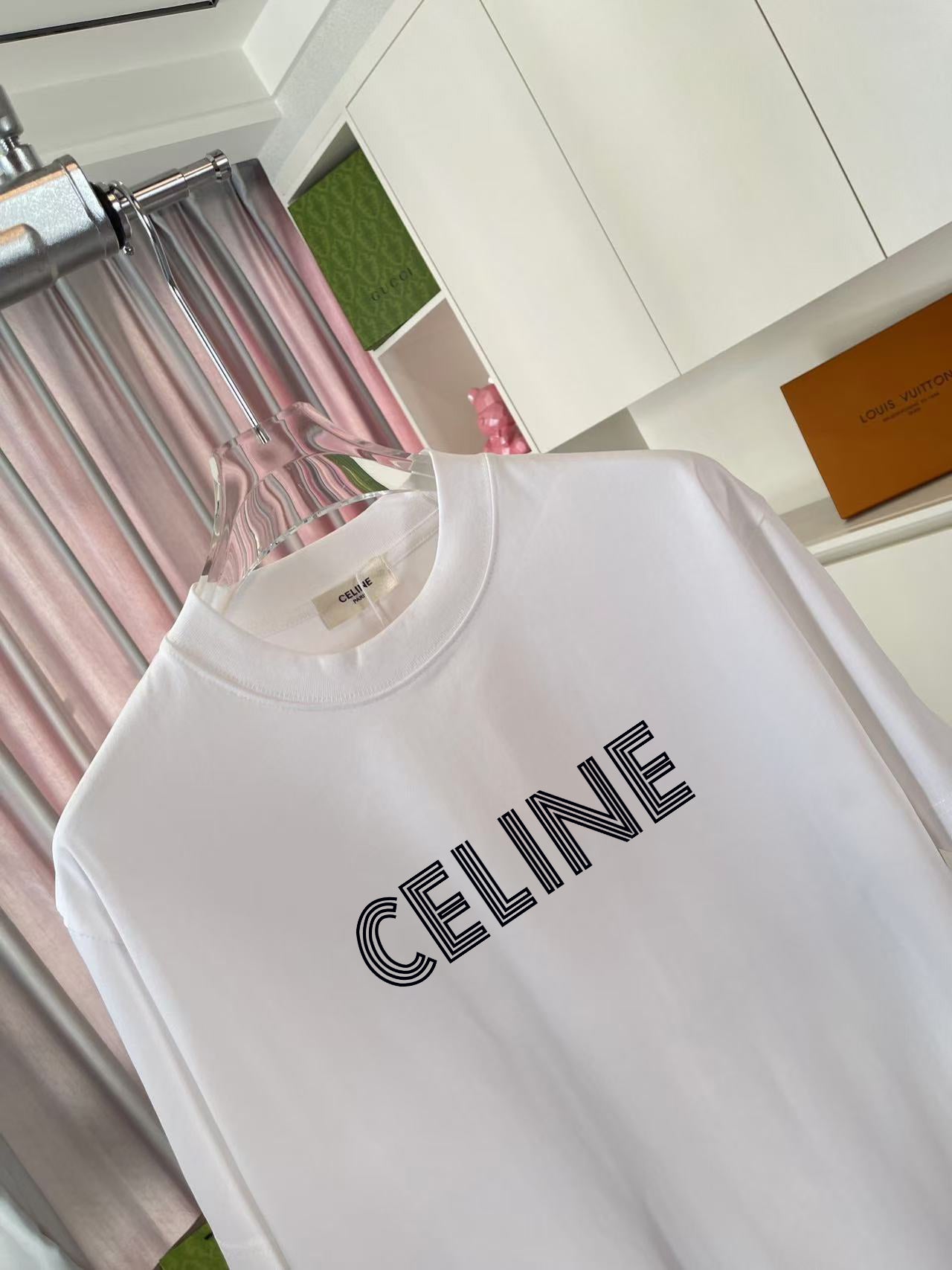 LuxluxHouse Best Quality Clothes T-shirt Celine