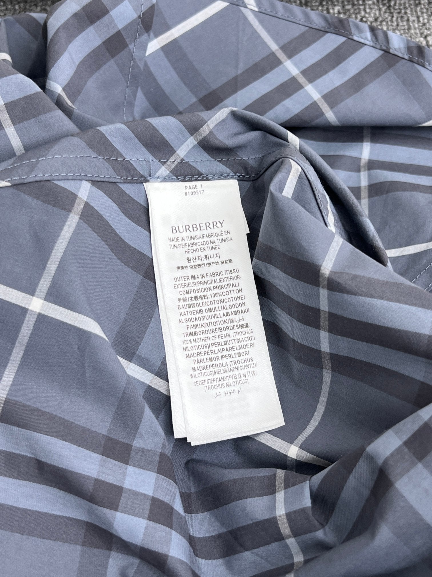 LuxluxHouse Best Quality Clothes Shirts&Polo Burberry