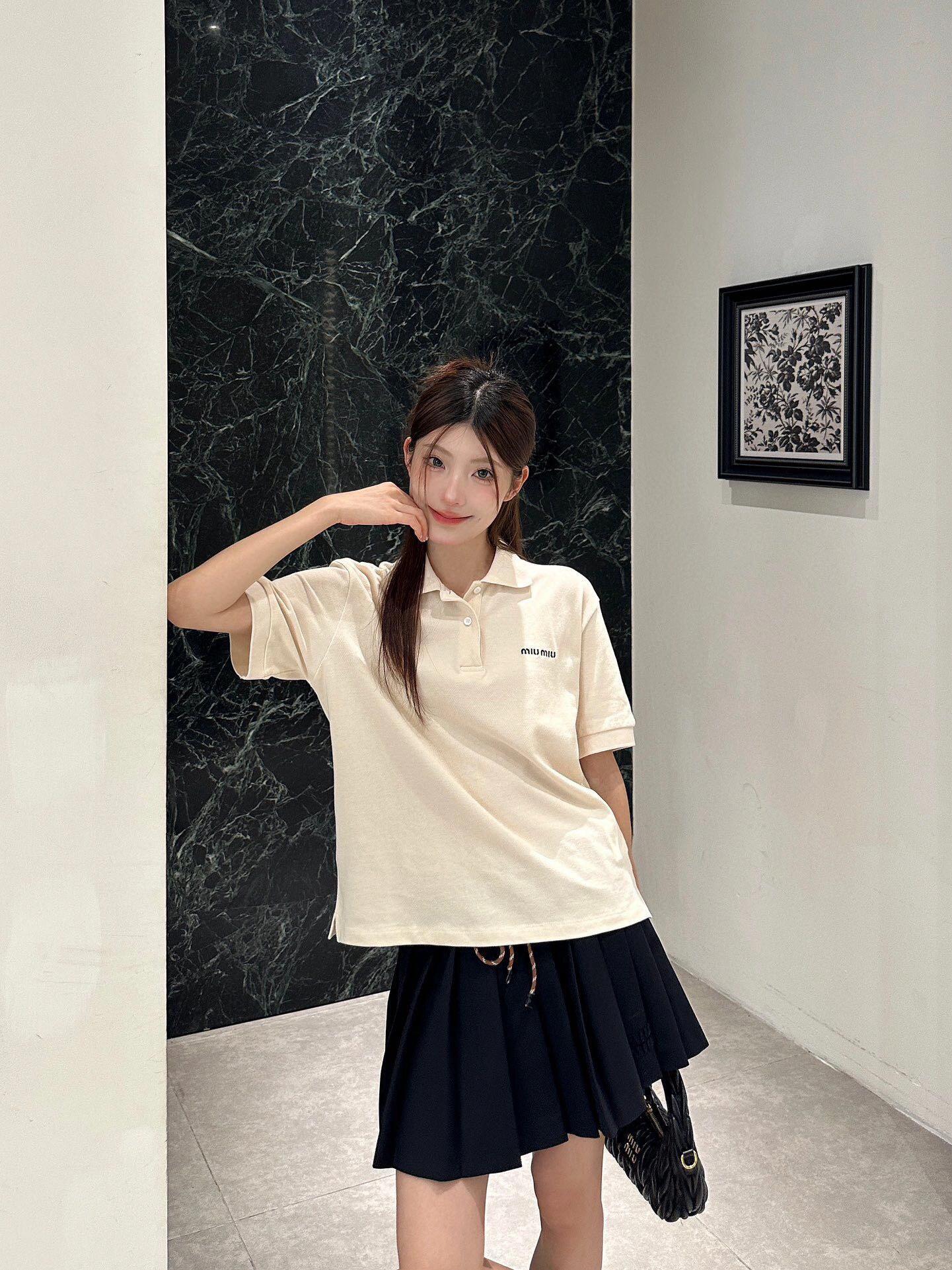 LuxluxHouse Best Quality Clothes Miu Miu Shirts&Polo