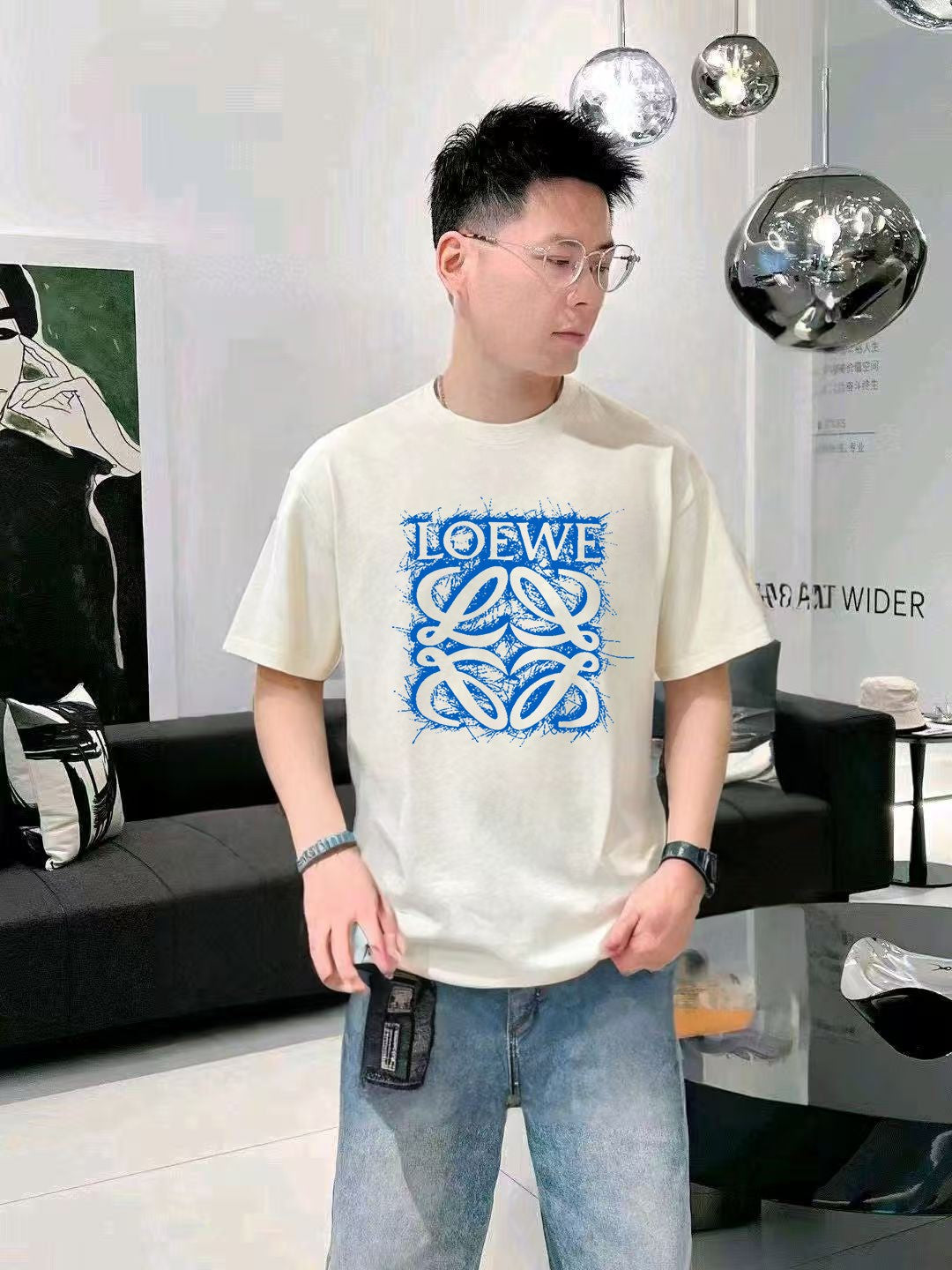 LuxluxHouse Best Quality Clothes T-shirt Loewe